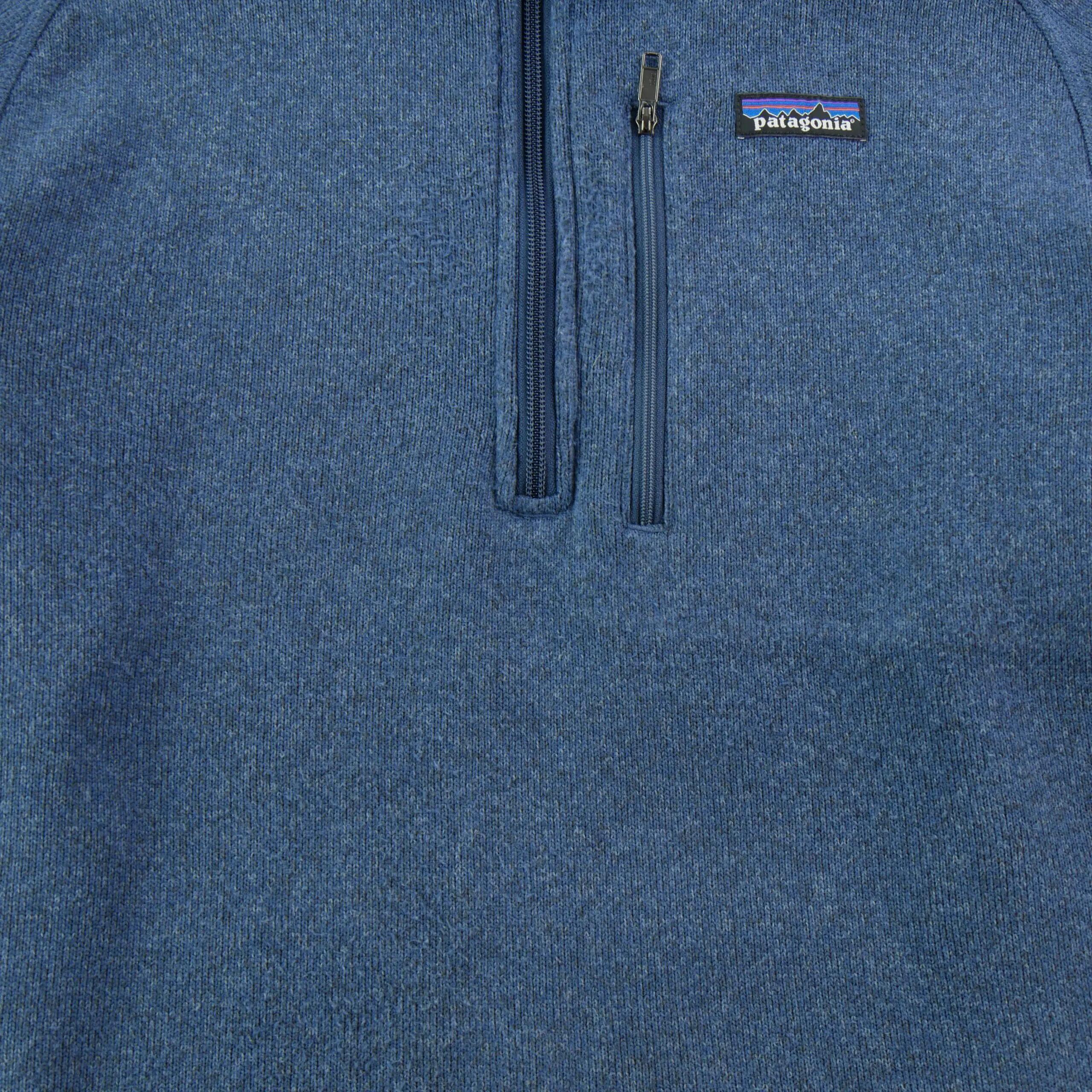 Tweedehands - Heren fleece trui Regular fit Blauw - Als nieuw 4/8