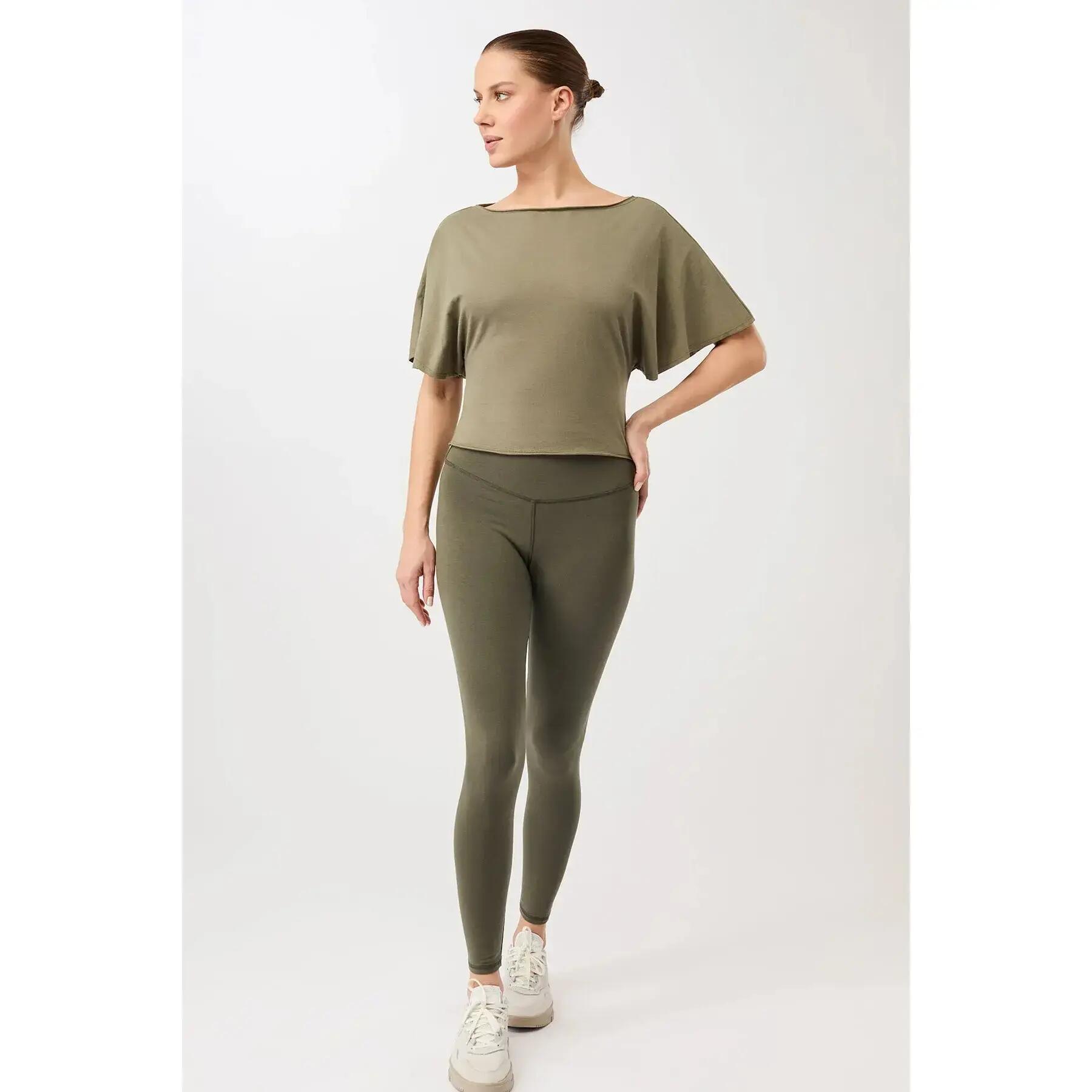Camiseta de mujer Mandala Back Bow 3/4