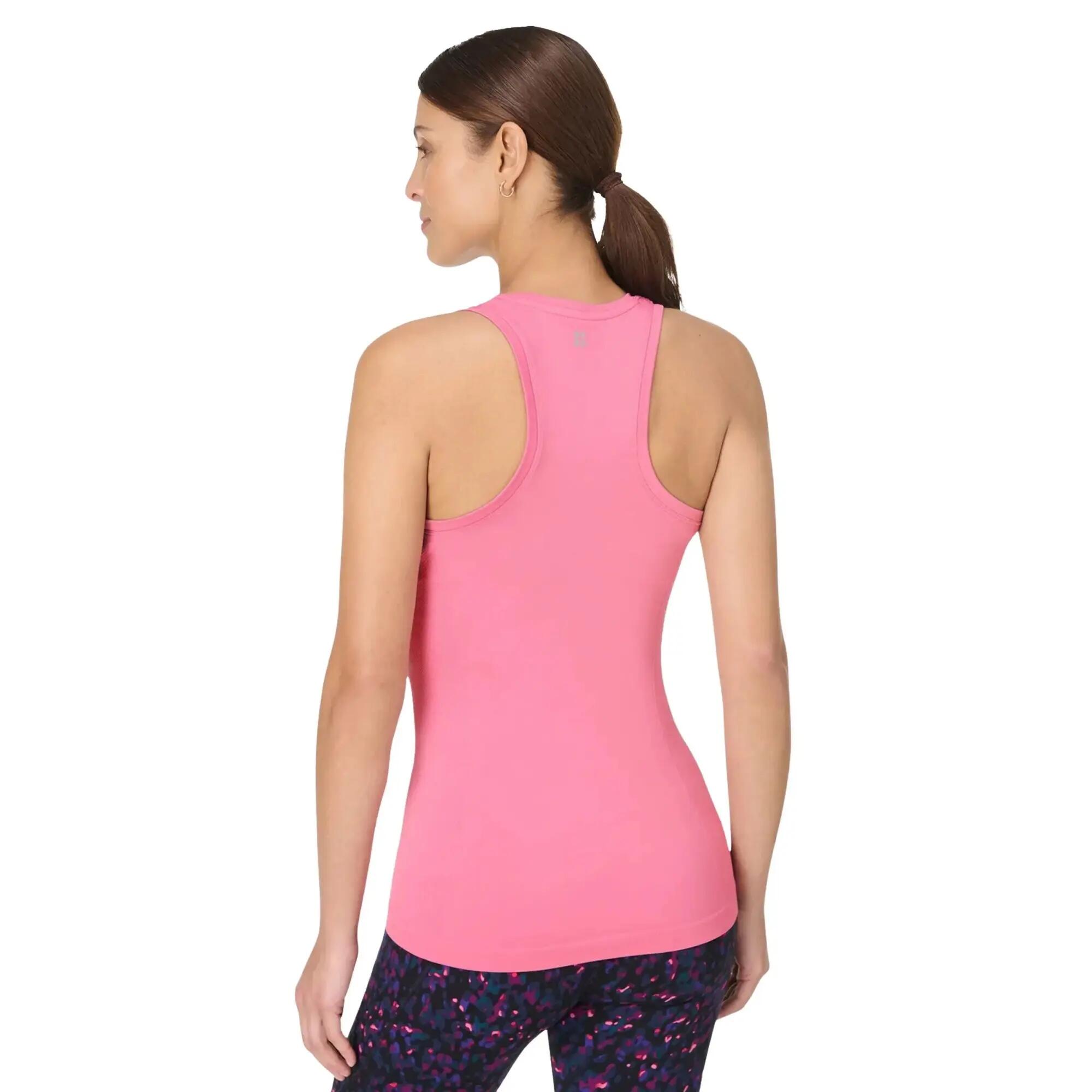 Camiseta Sin Mangas Athlete Ejercicio para Mujer Piruleta 3/4