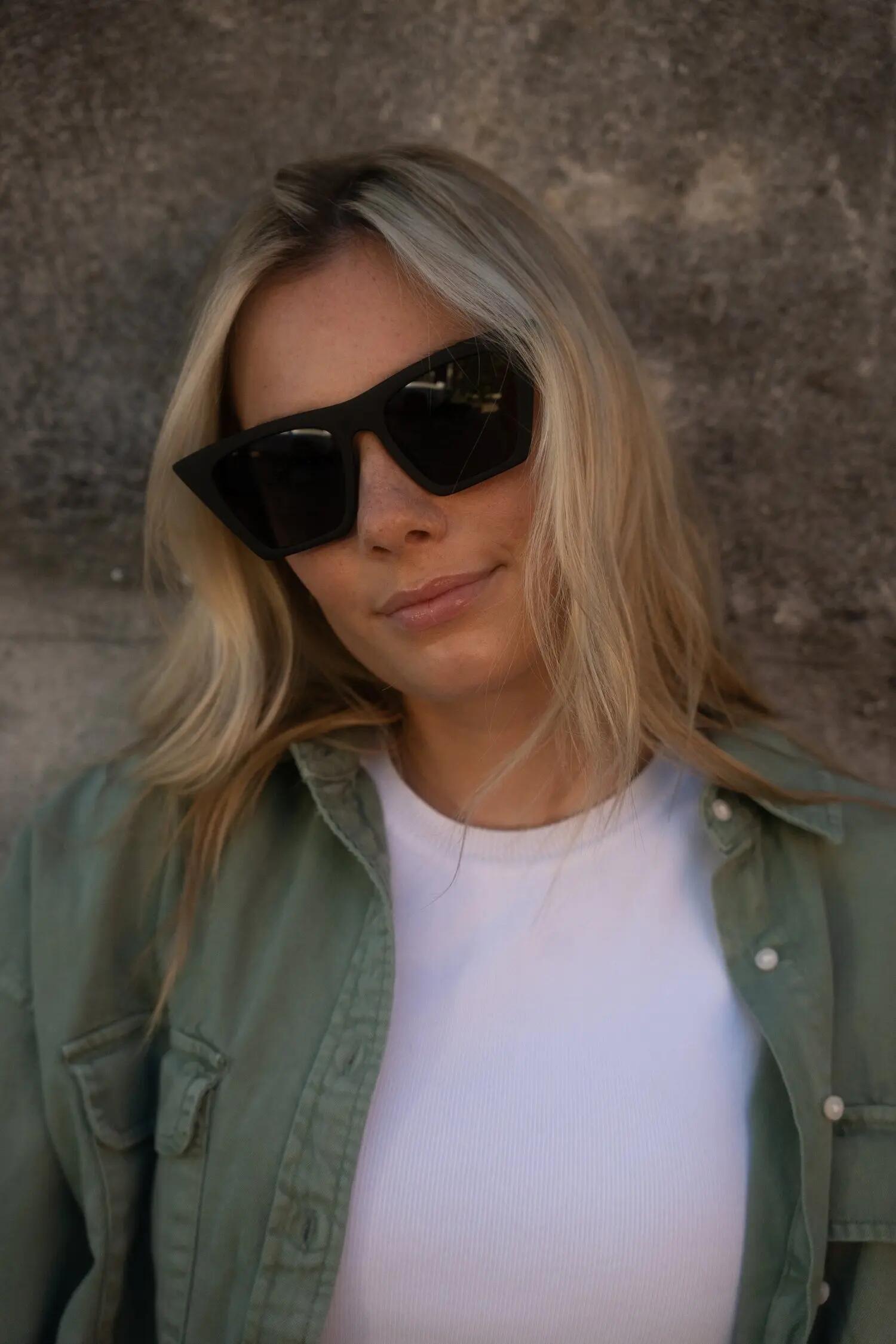 Damen Sonnenbrille Hamptons (Soft Touch Black | Smoke) 3/3