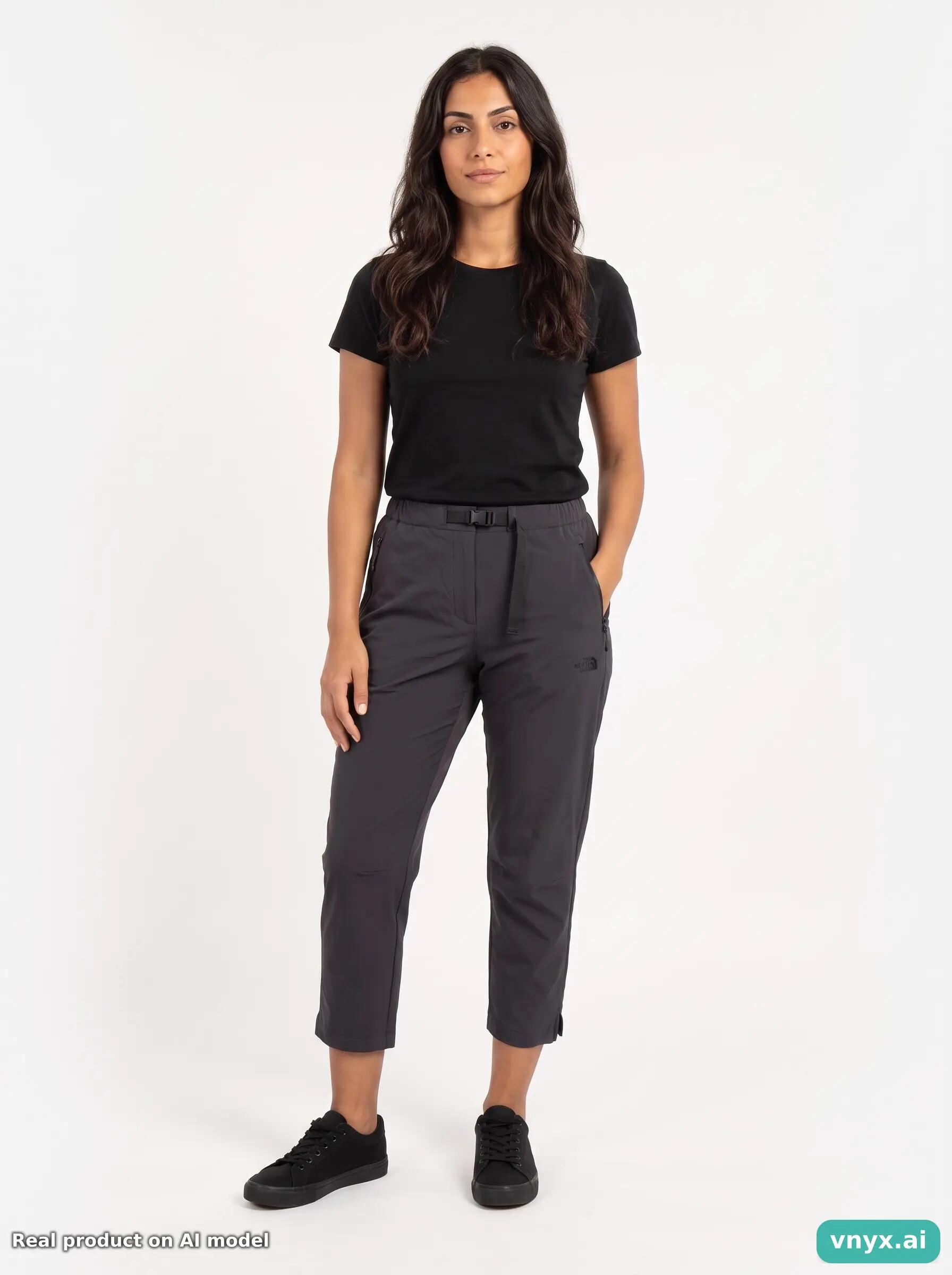 Second Life - Vintage The North Face Black Trousers Women M 5/5