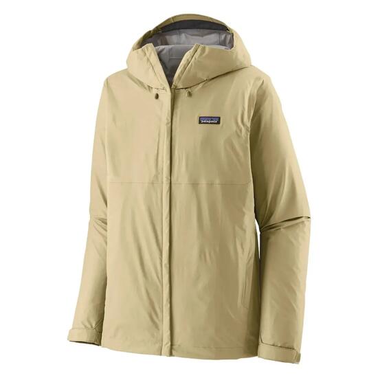 Cazadora Beige Patagonia Torrentshell 3L Rain Jacket Weathered Stone Impermeabl