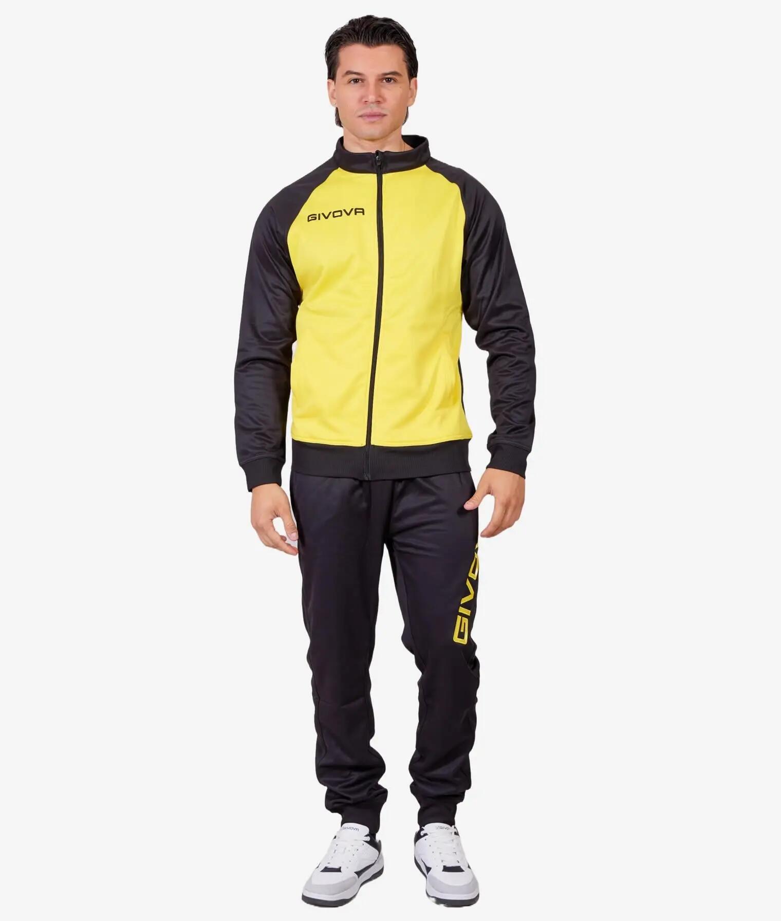 Tuta Unisex Givova Cuba con Zip – Giacca e Pantaloni 14/15