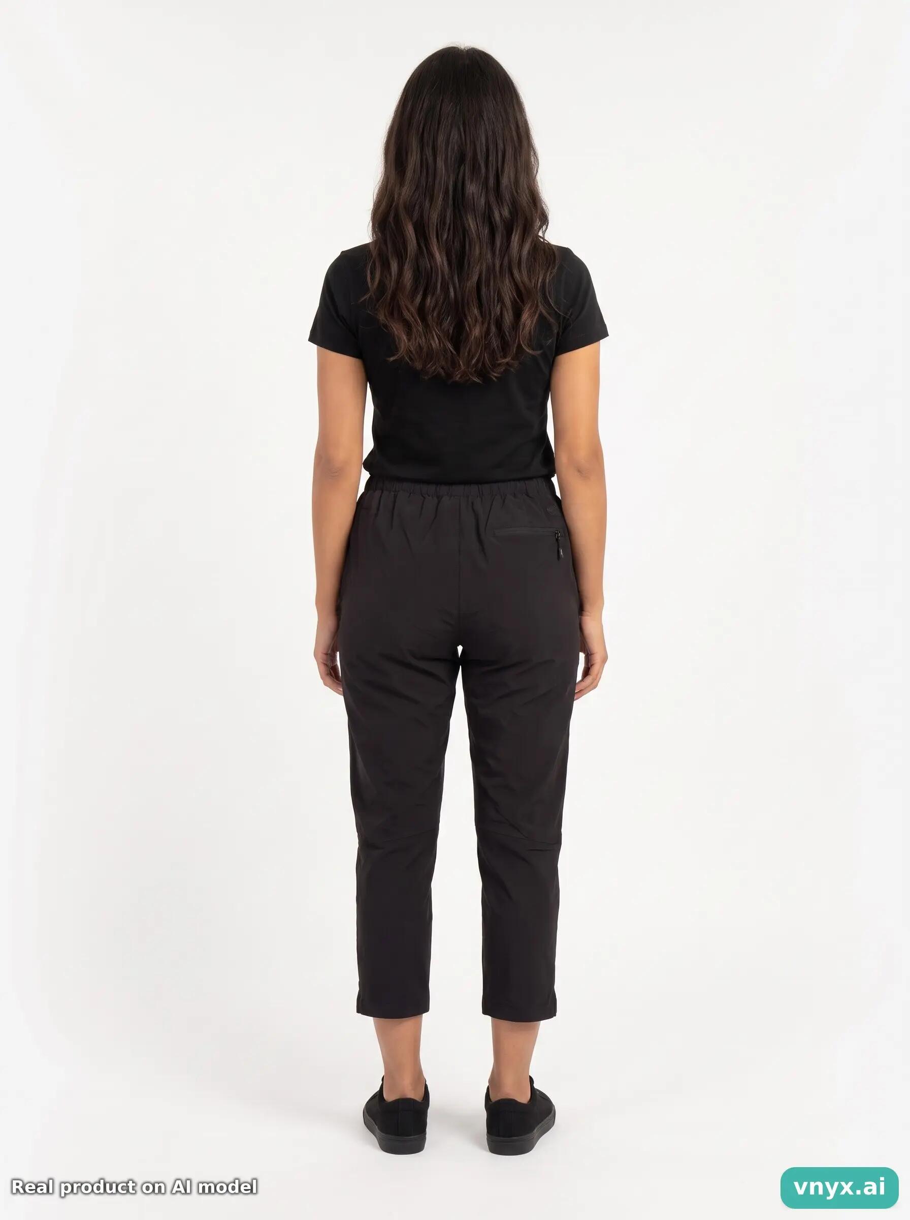 Second Life - Vintage The North Face Black Trousers Women M 4/5