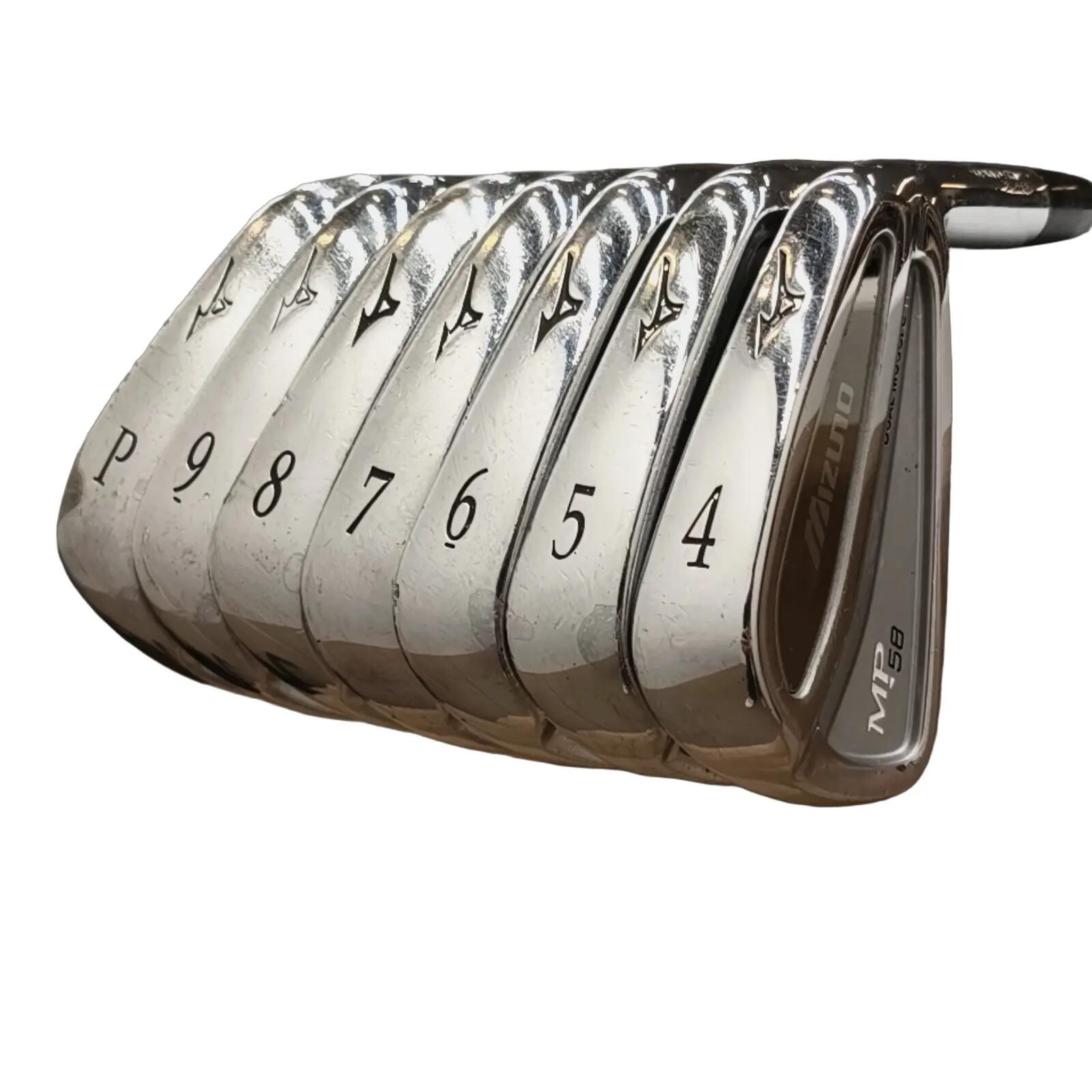 Mizuno MP-58 IJzerset / 4-PW / Flex Regular / Staal 2/6