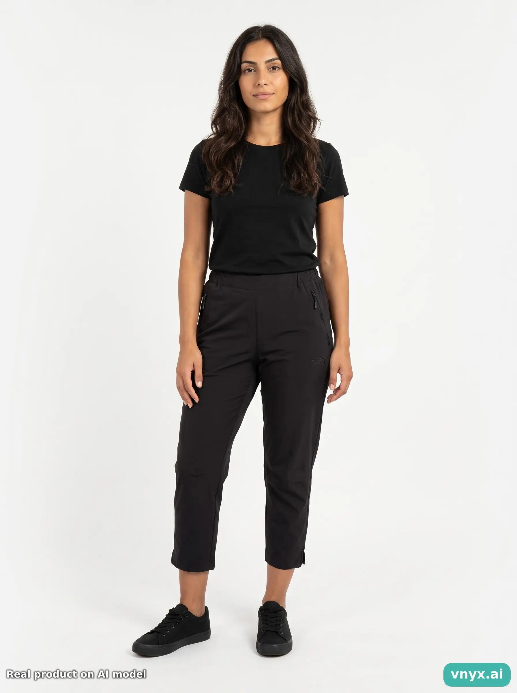 Second Life - Vintage The North Face Black Trousers Women M 3/5