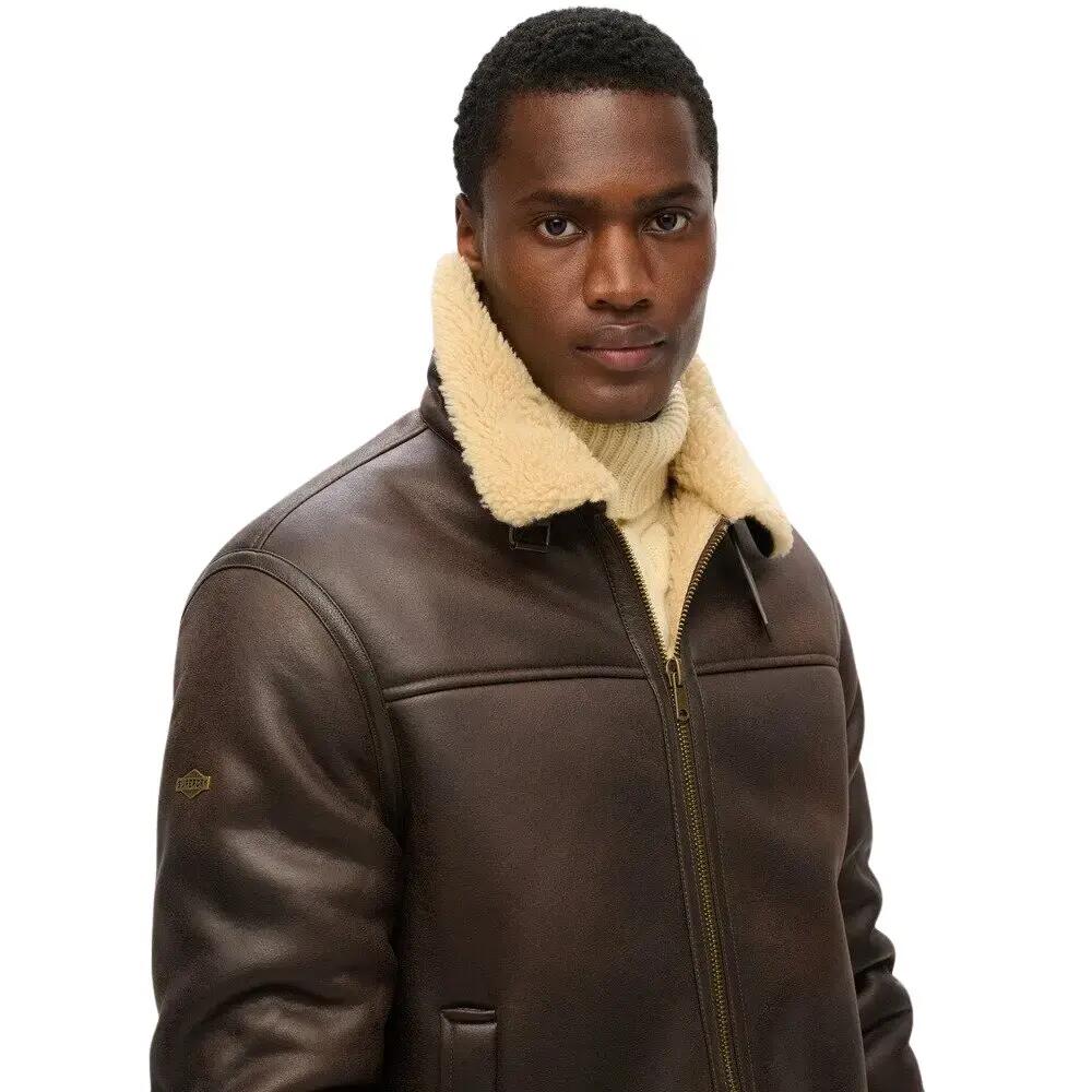 Fliegerjacke aus synthetischem Schafsfell Superdry 7/7