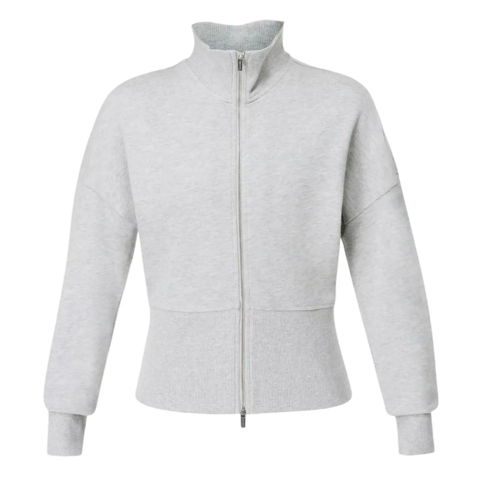Chaqueta After Class para Mujer Gris Claro Jaspeada 2/4