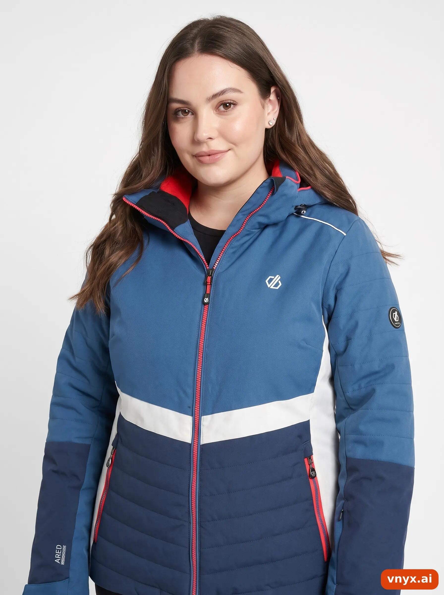 Second Life - Vintage DARE 2B Blue Puffer Jackets Women L 5/5