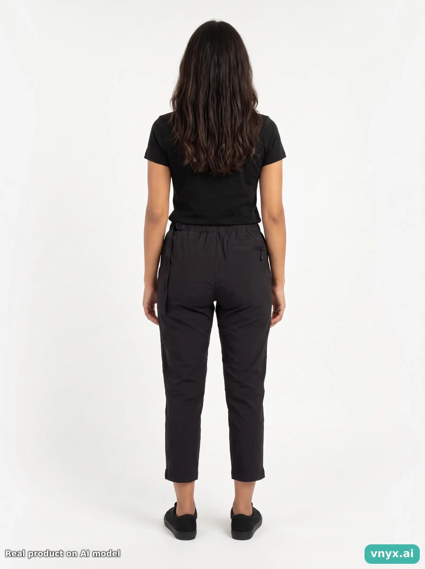 Second Life - Vintage The North Face Black Trousers Women M 2/5