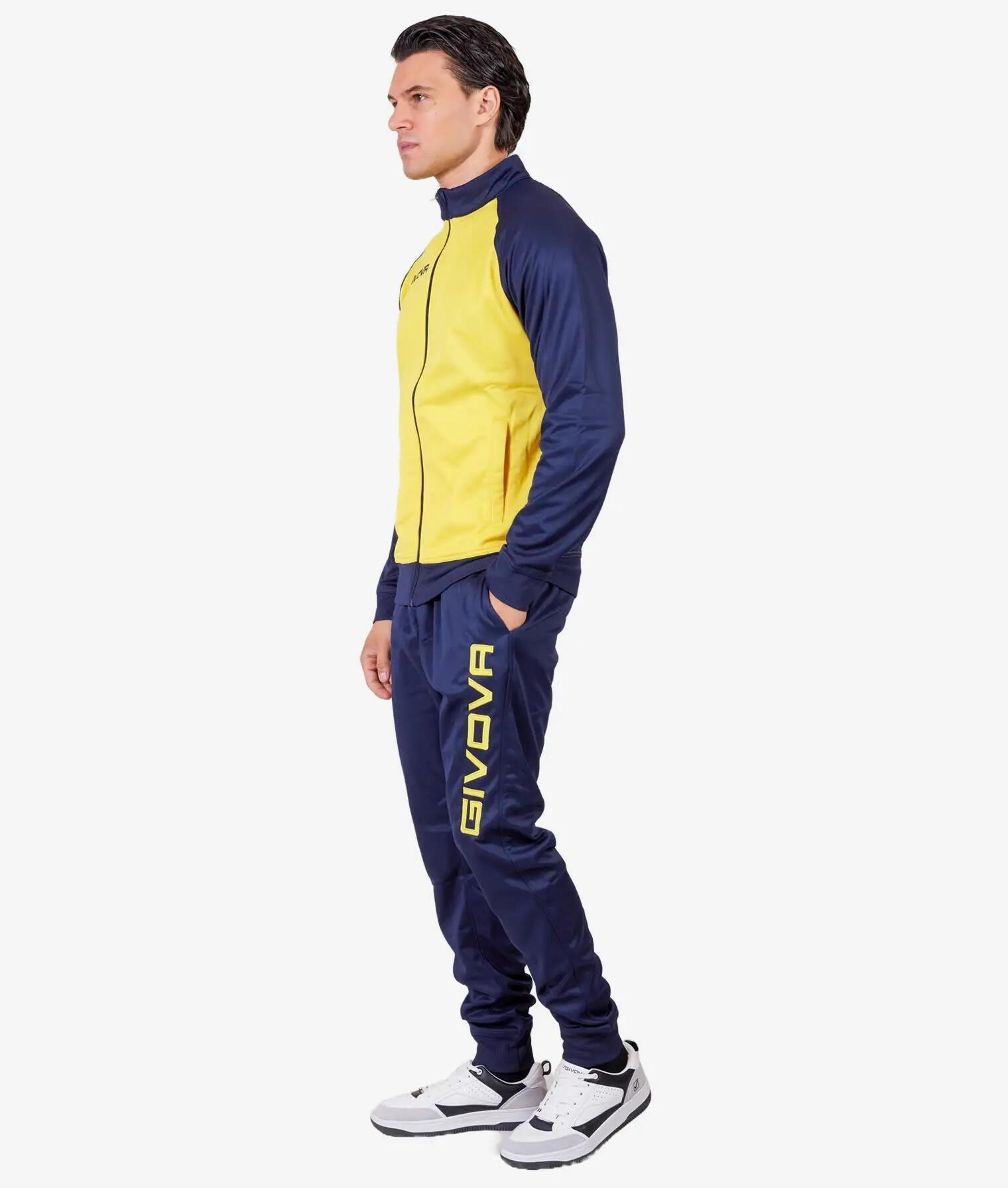 Tuta Unisex Givova Cuba con Zip – Giacca e Pantaloni 12/15