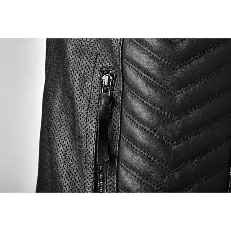 Giacca in pelle da moto RST Roadster Air CE 4/5