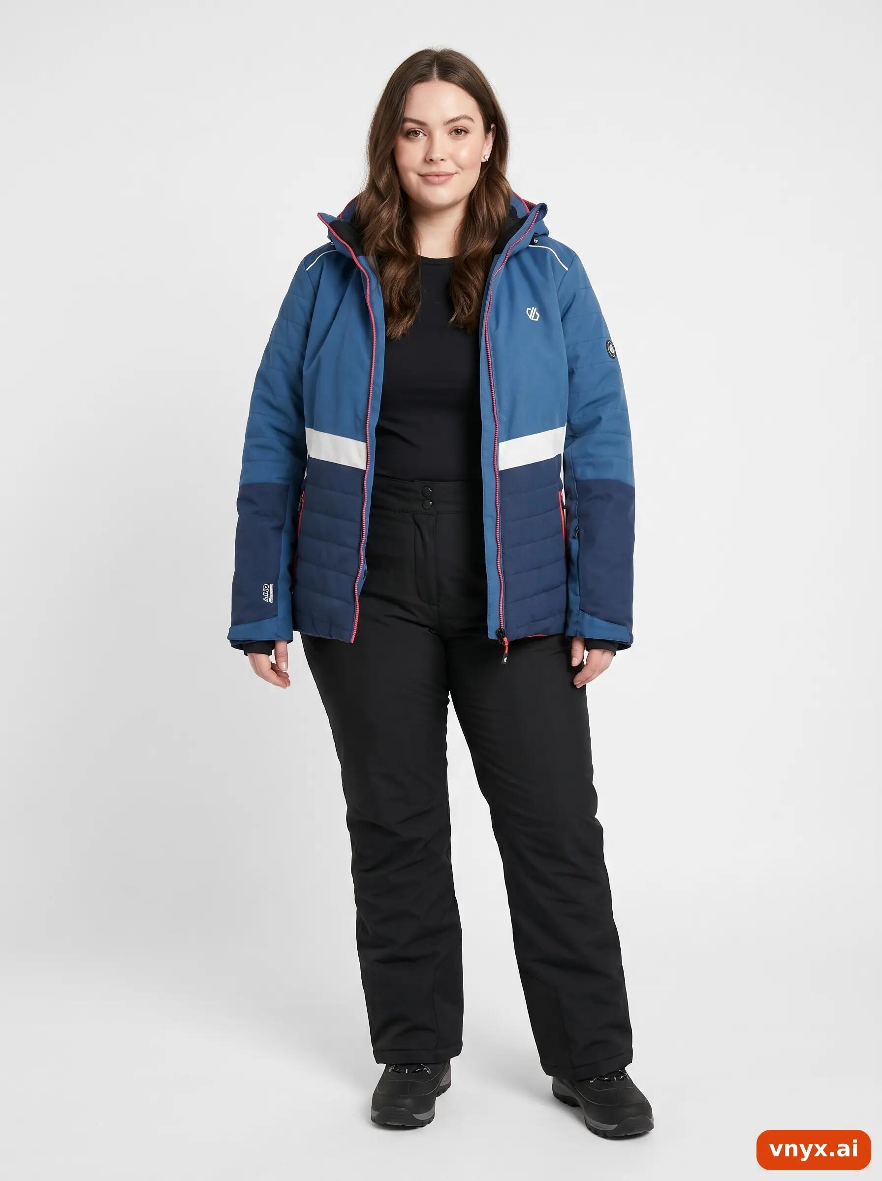 Second Life - Vintage DARE 2B Blue Puffer Jackets Women L 3/5