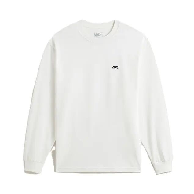 T-shirt Vans Left Chest Loose LS White