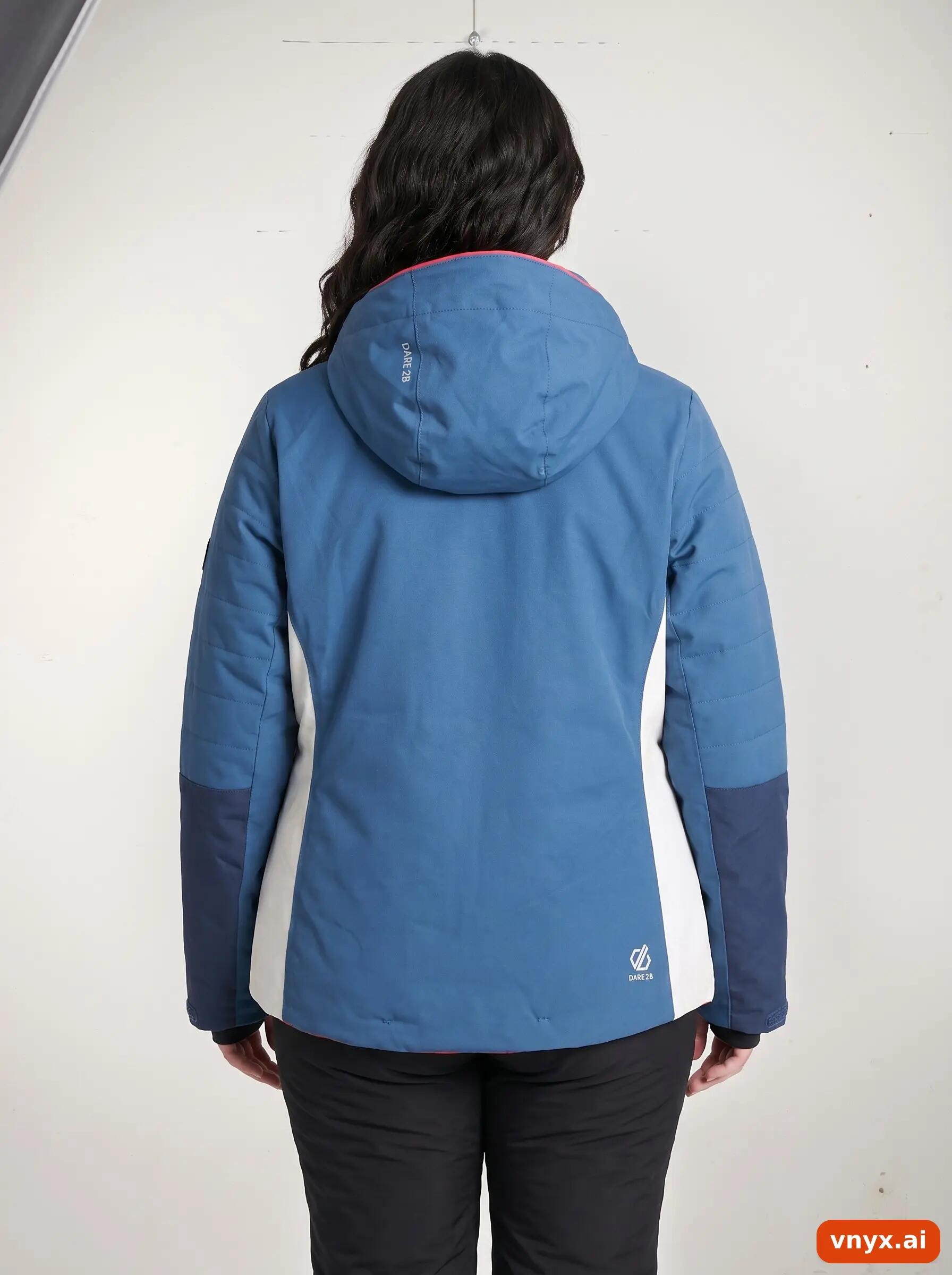 Second Life - Vintage DARE 2B Blue Puffer Jackets Women L 2/5