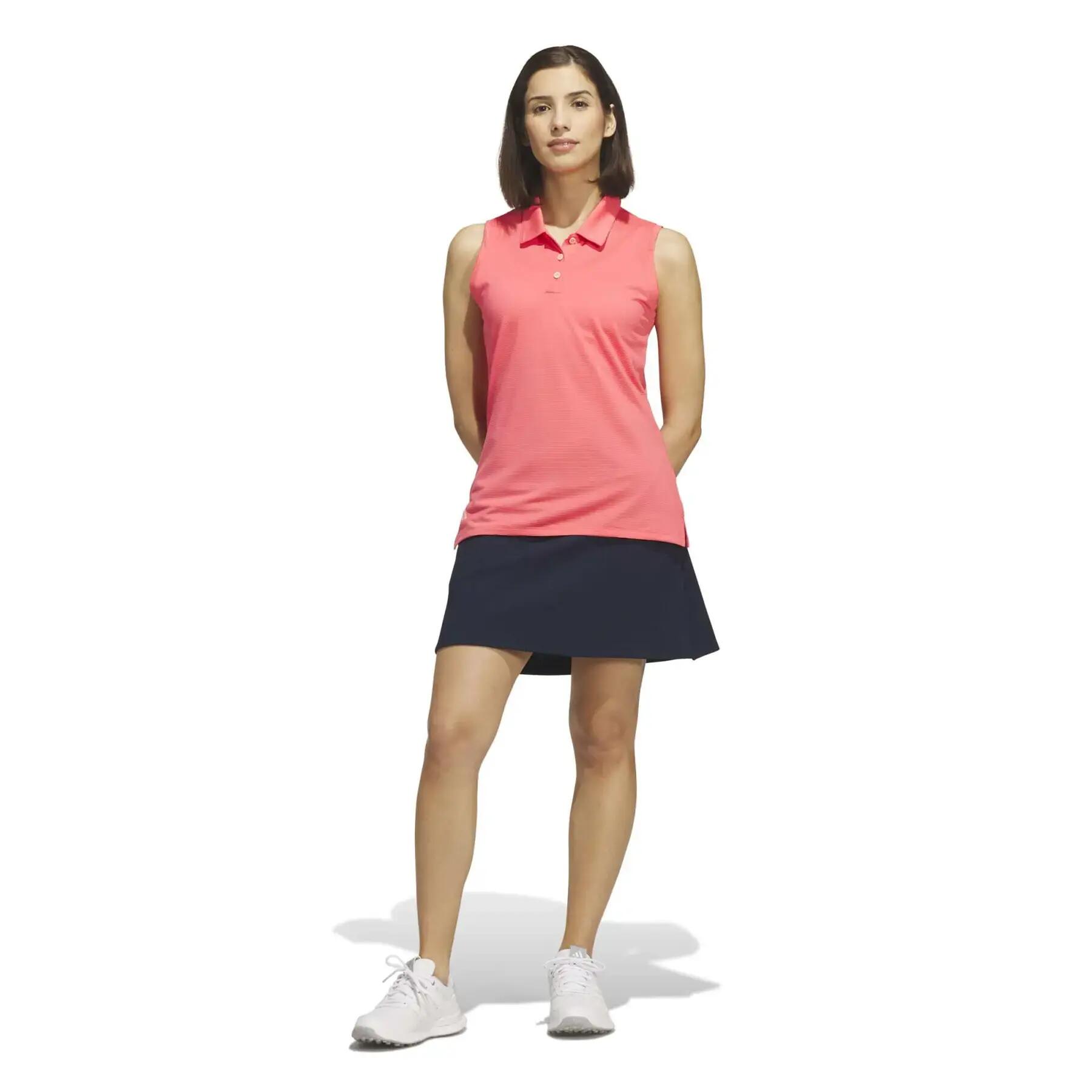 Polo sans manches femme adidas Ottoman 3/6