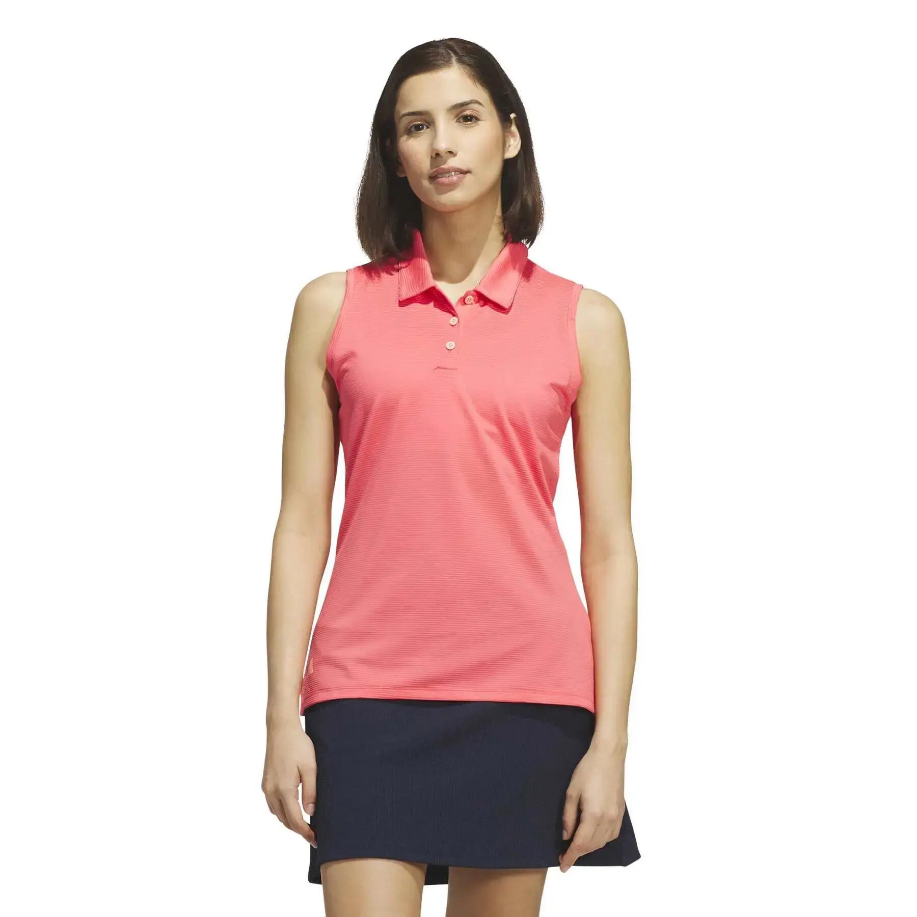 Polo sans manches femme adidas Ottoman 2/6