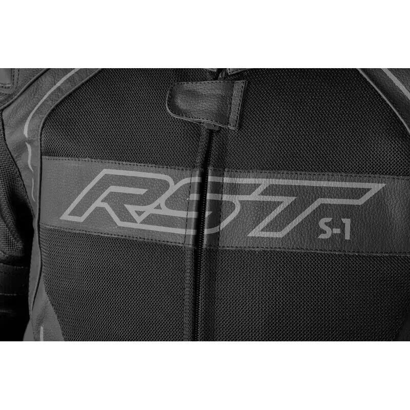 Motorcycle leather jacket RST S-1 Mesh CE 4/4