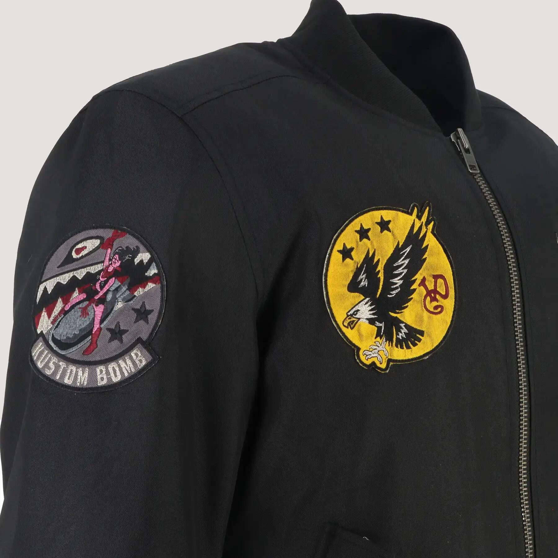 Blouson moto tissu technique Von Dutch Fight 5/5