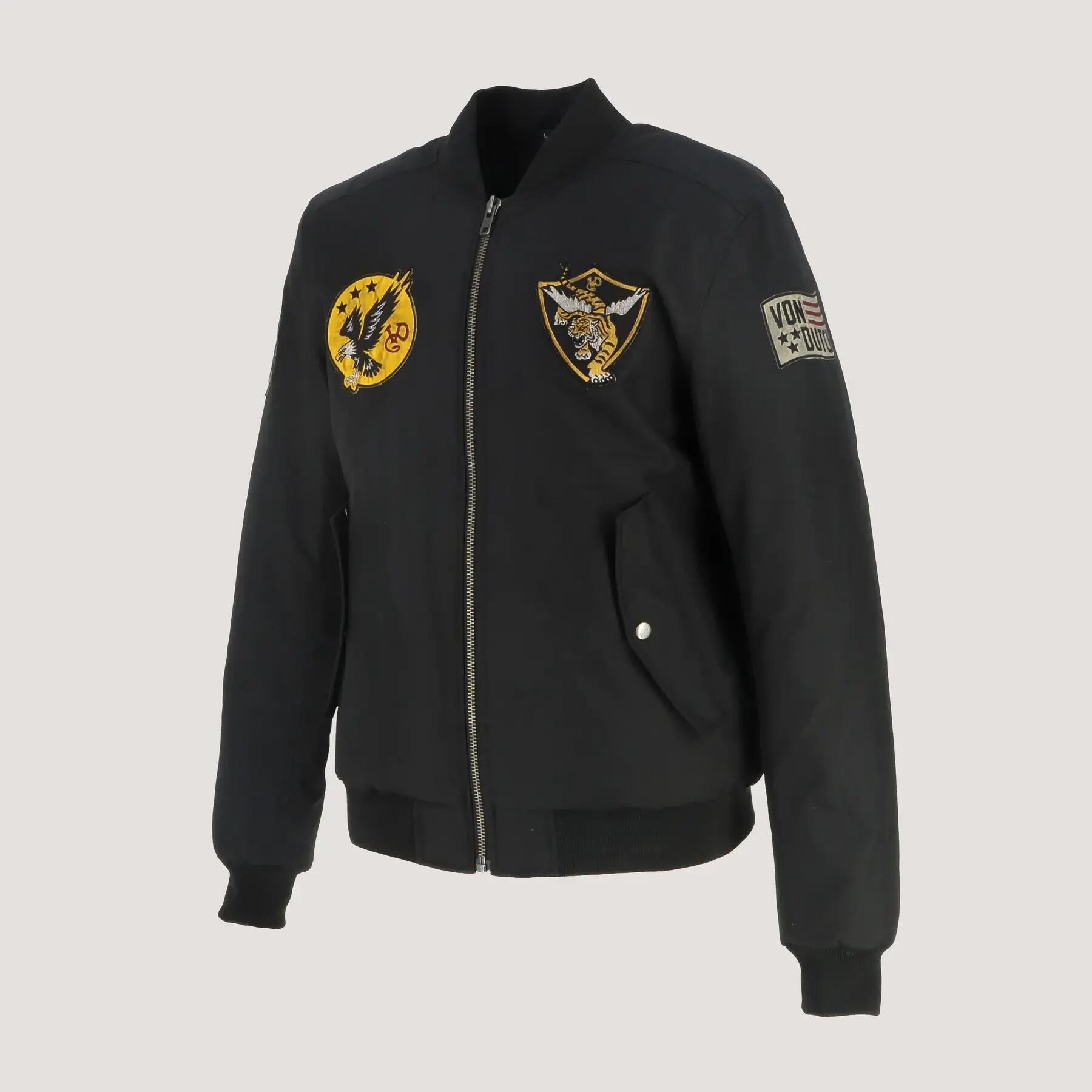 Blouson moto tissu technique Von Dutch Fight 2/5