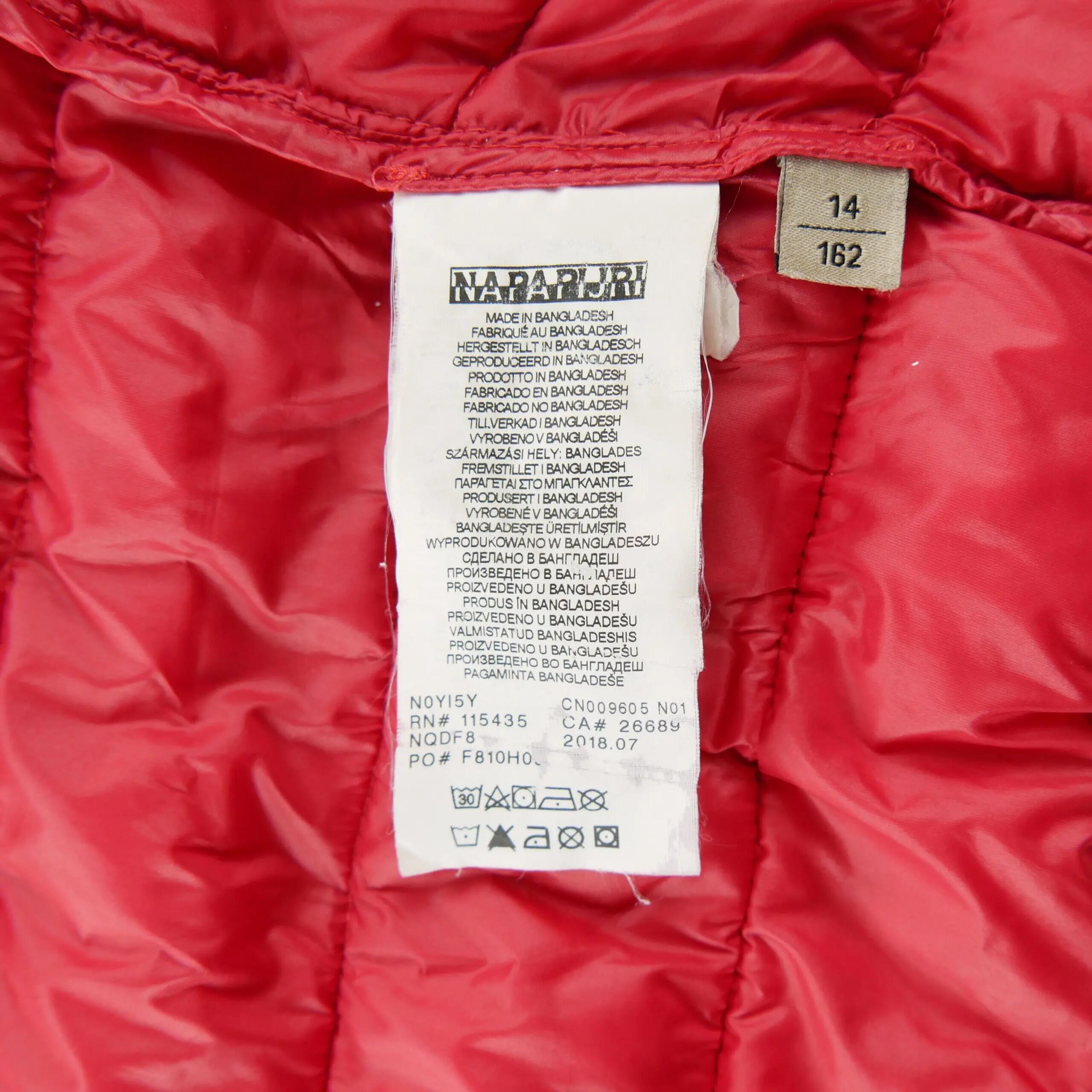 Second hand - Piumino Donna Taglio regolare Rosso - Stato buono 9/10
