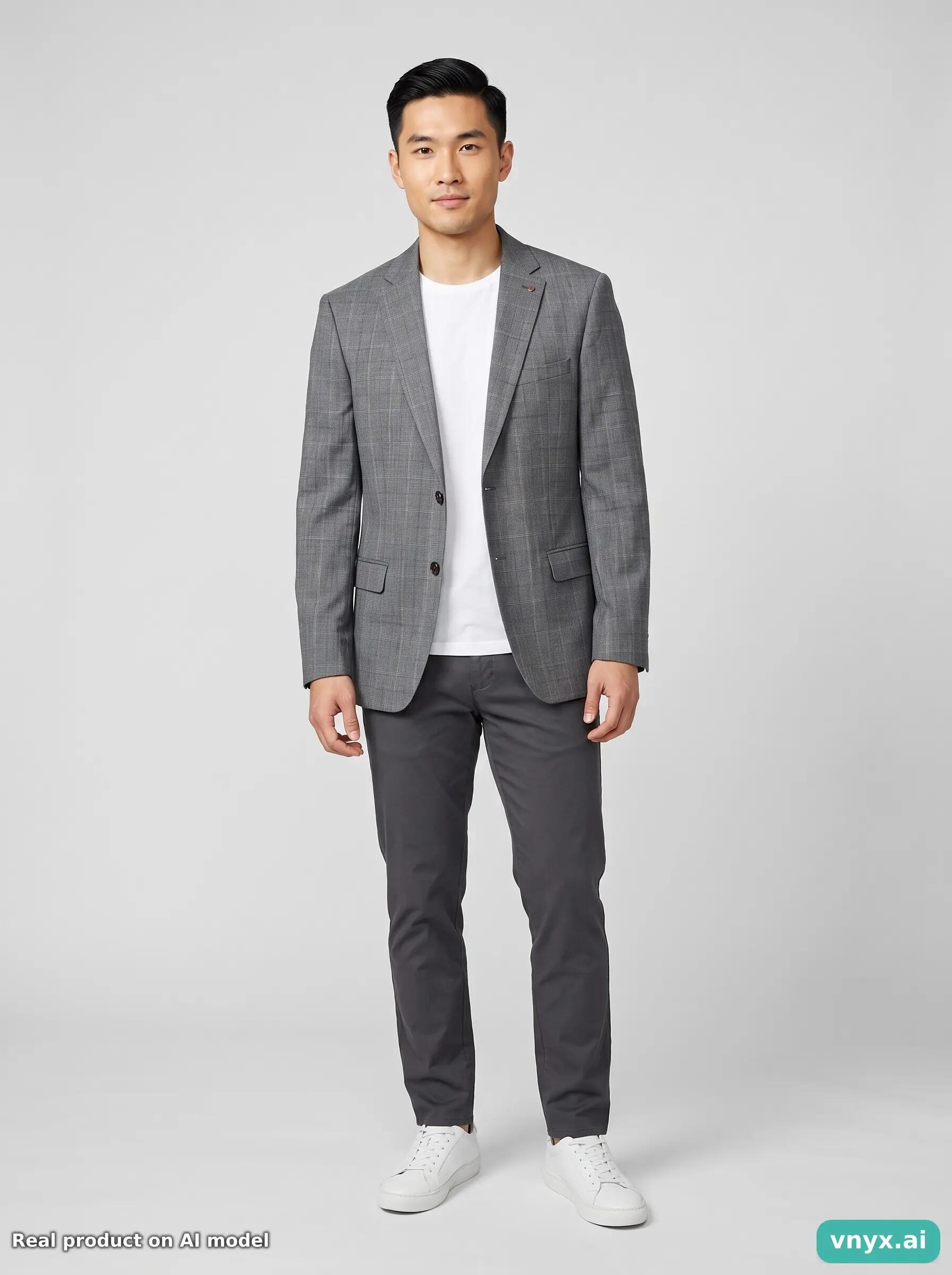 Second Life - Vintage Ted Baker Grey Blazer Men XXL 3/5