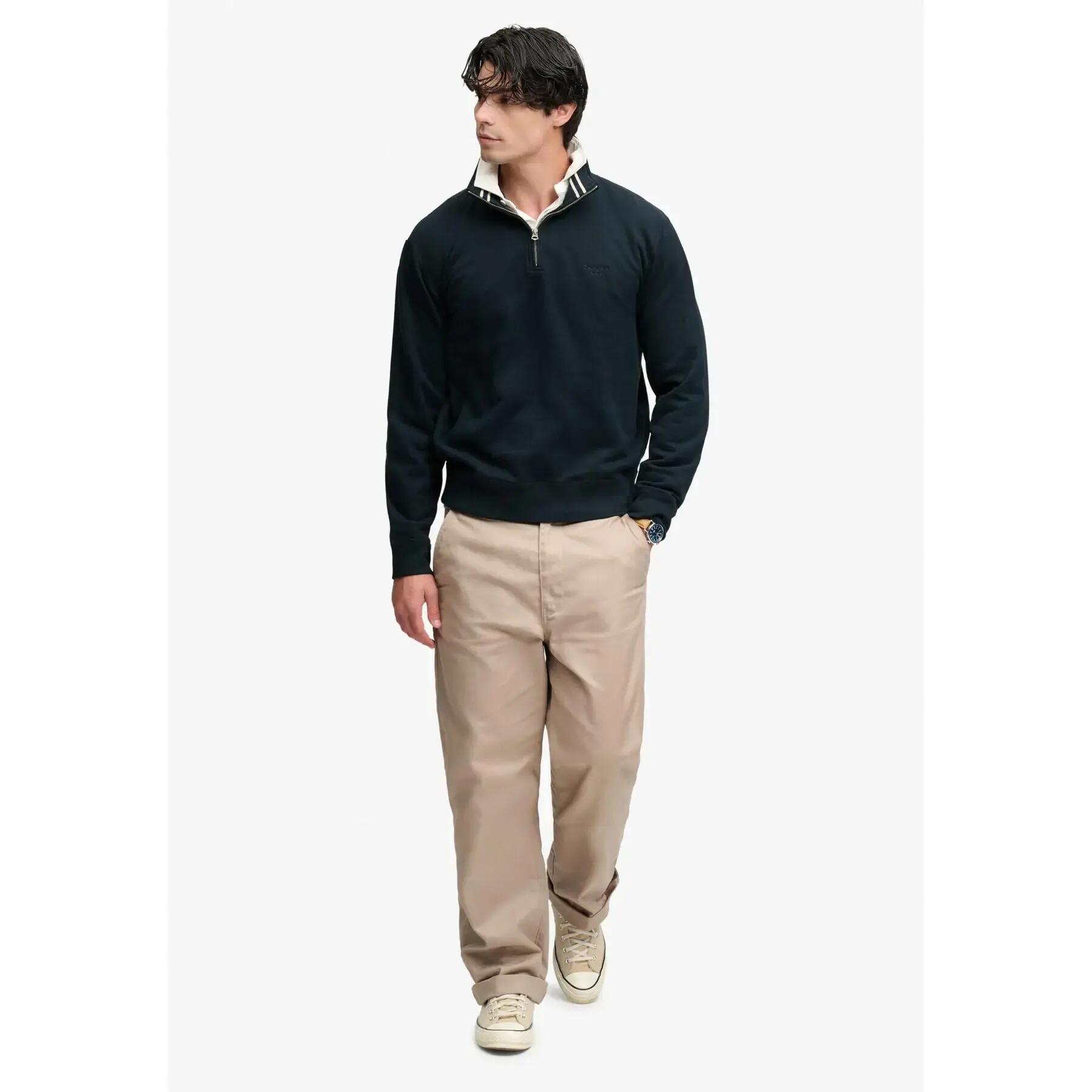 1/4 zip sweatshirt Superdry Essential Serif 2/7