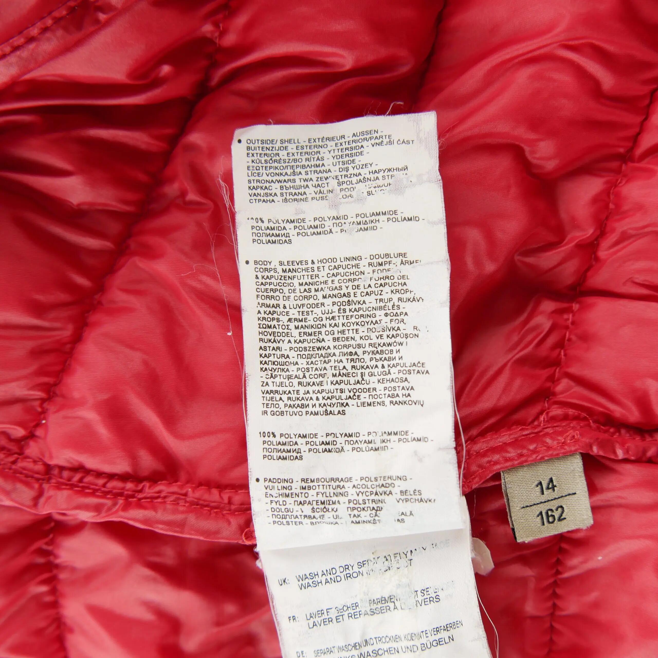 Second hand - Piumino Donna Taglio regolare Rosso - Stato buono 10/10