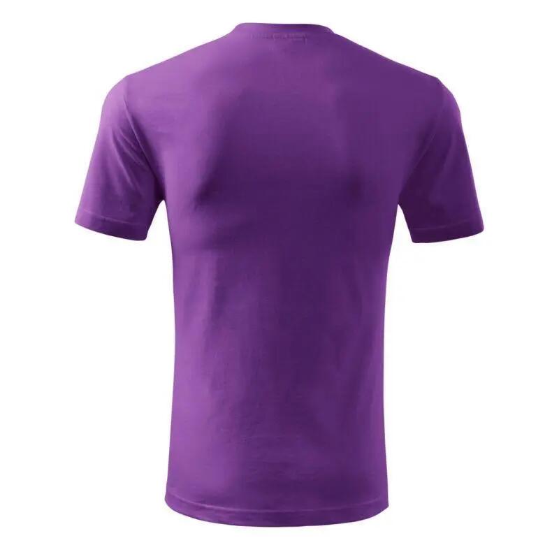 Heren Klassiek Nieuw TShirt (Violet) 5/6
