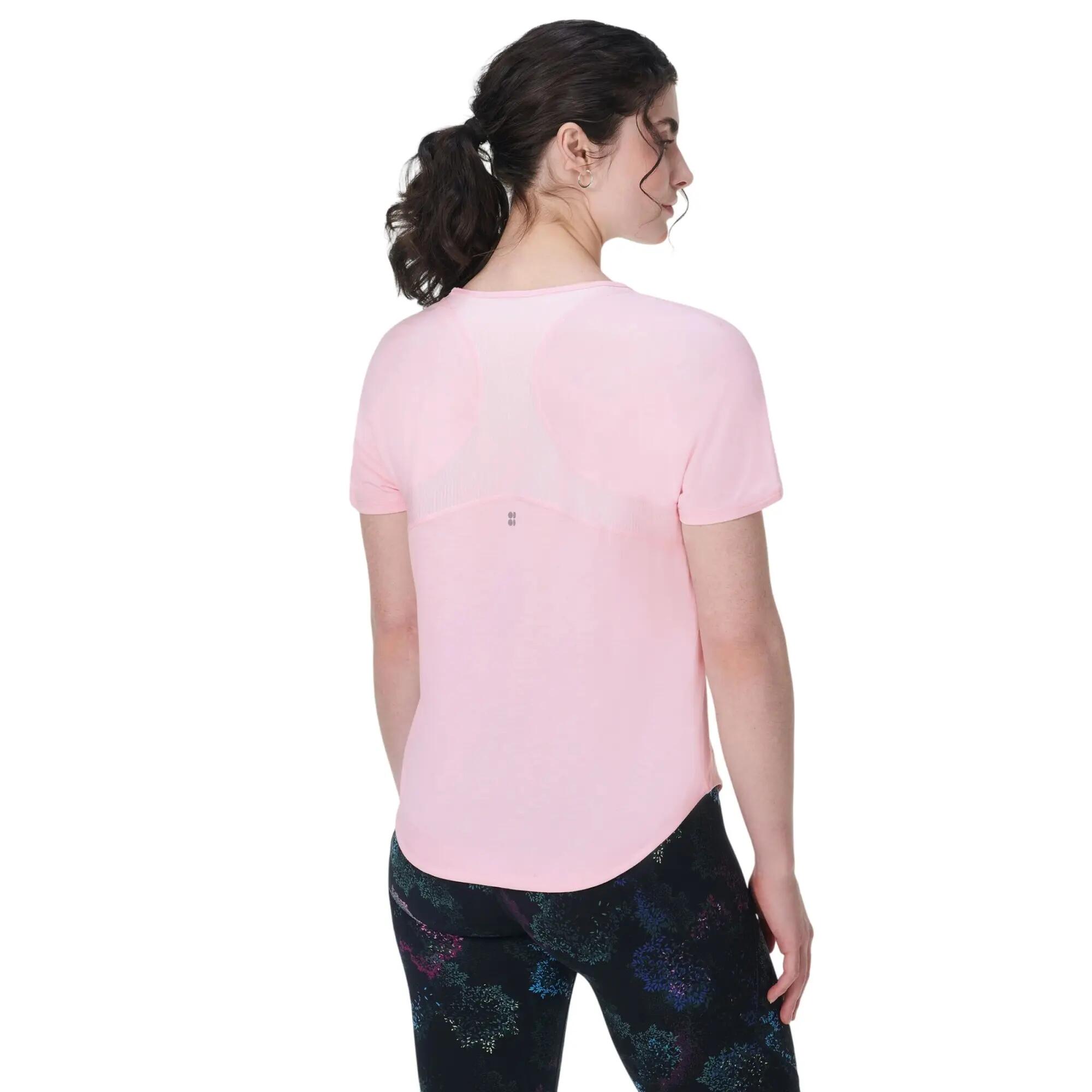 Breathe Easy MeshTshirt voor dames (Lichtroze) 3/4
