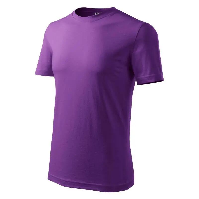 Heren Klassiek Nieuw TShirt (Violet) 3/6