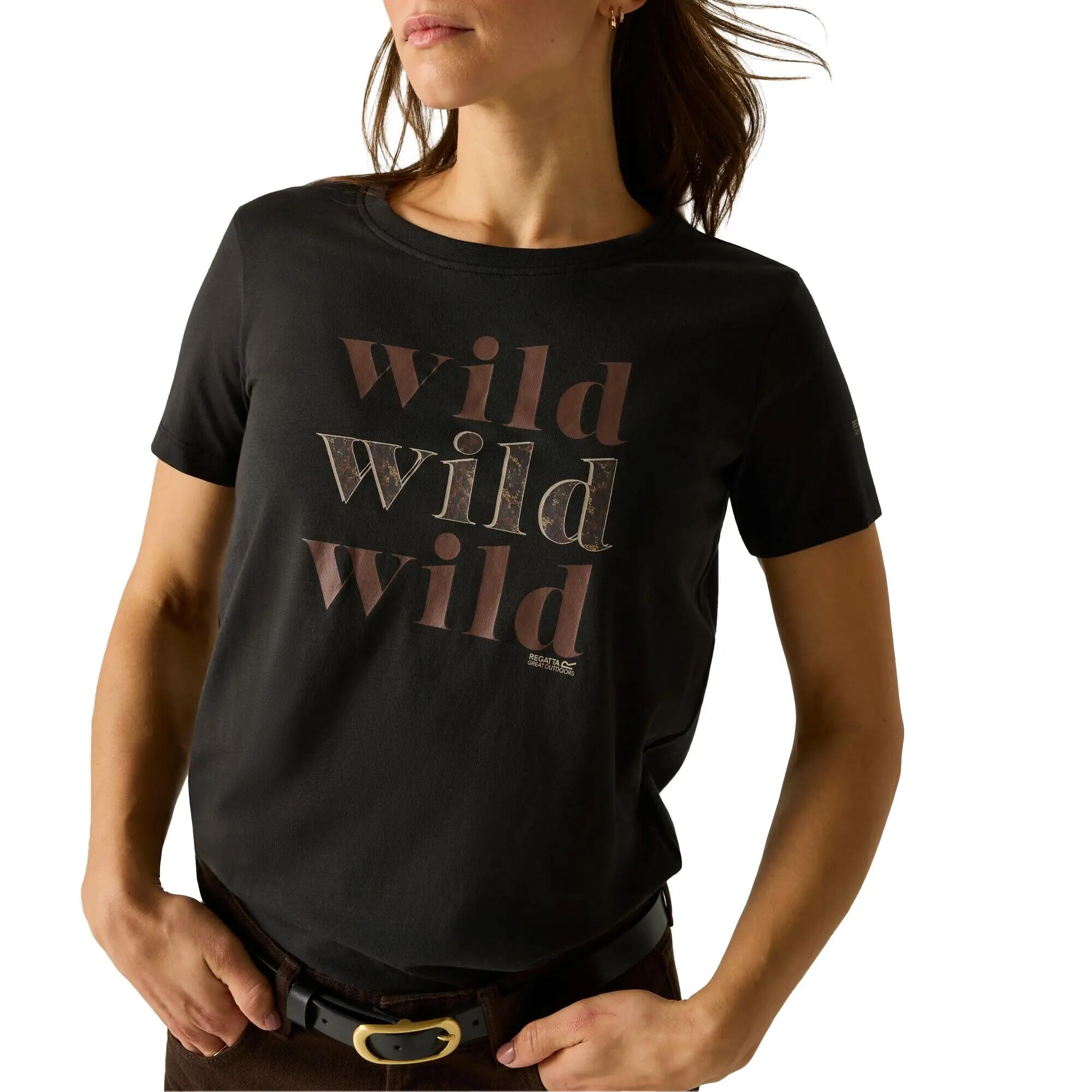 T-shirt Damski Z Lamparcim Nadrukiem Filandra VX Wild 6/7