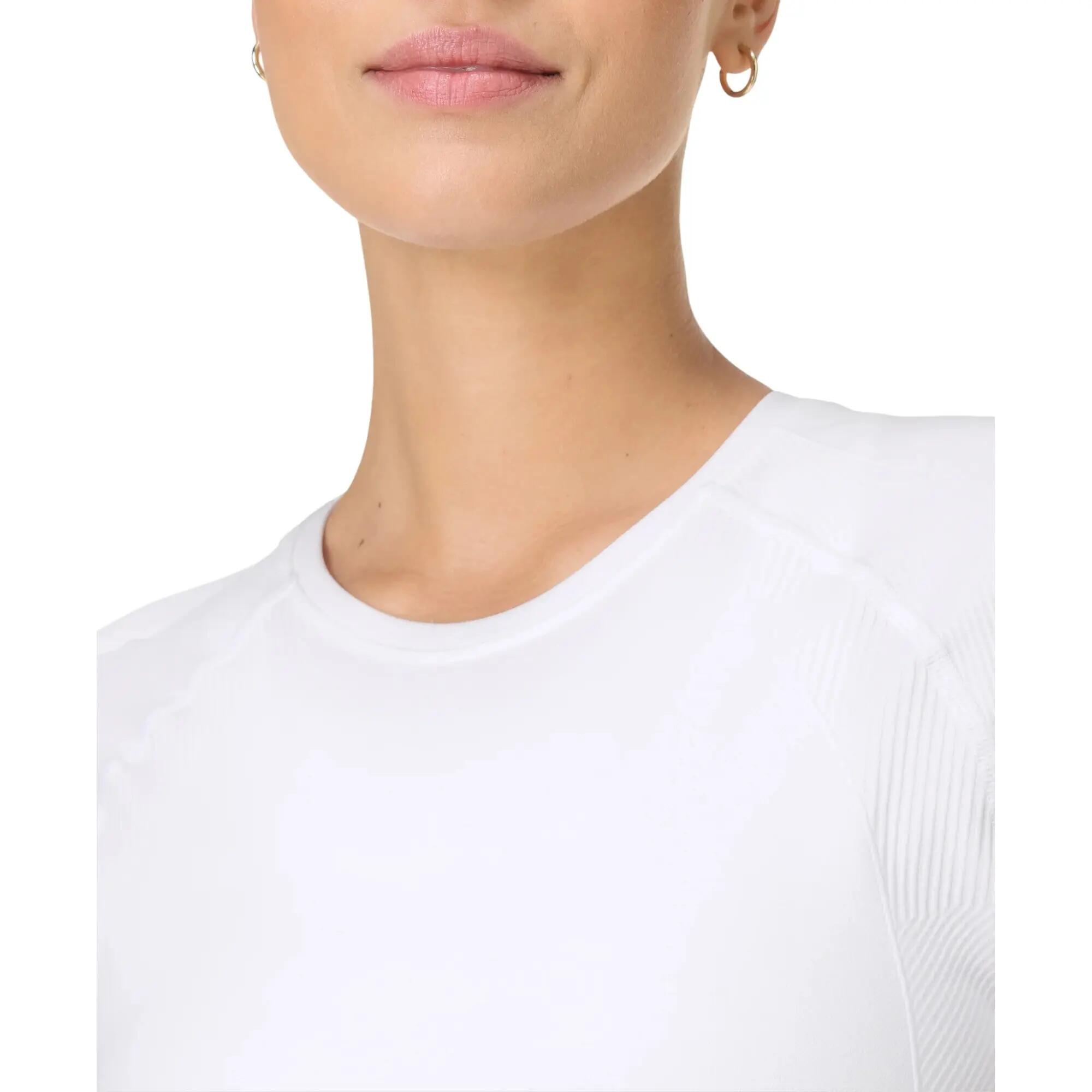 Womens/Ladies Athlete Seamless TShirt (White) 4/4