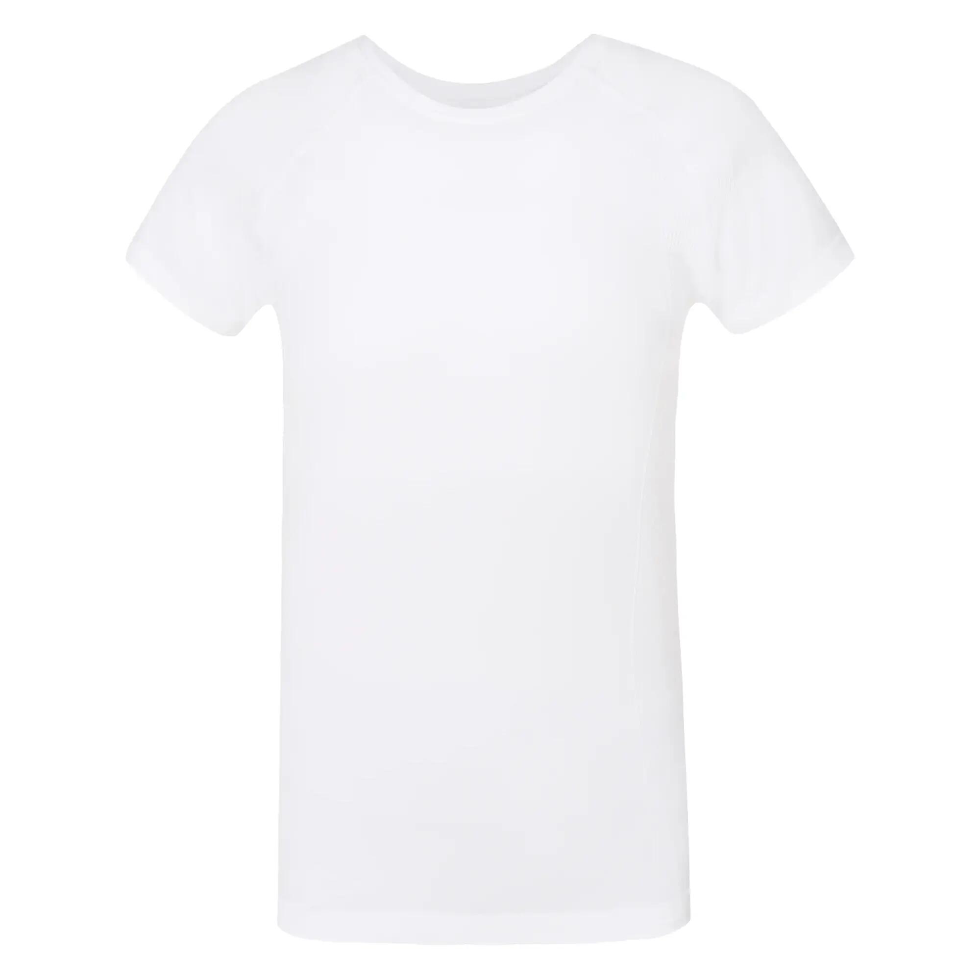 Womens/Ladies Athlete Seamless TShirt (White) 2/4