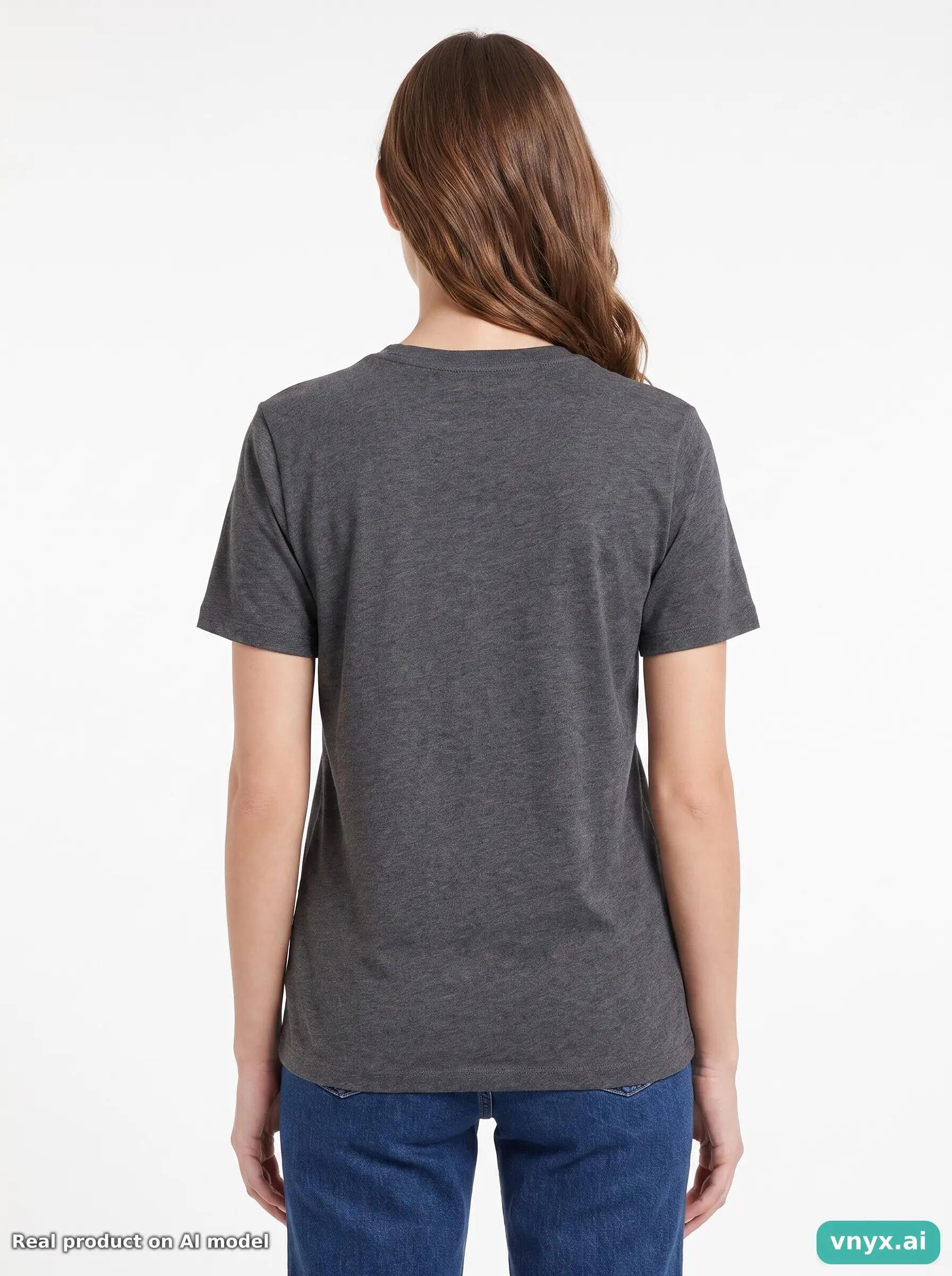 Second Life - Vintage Carhartt Charcoal T-Shirt Women S 2/5