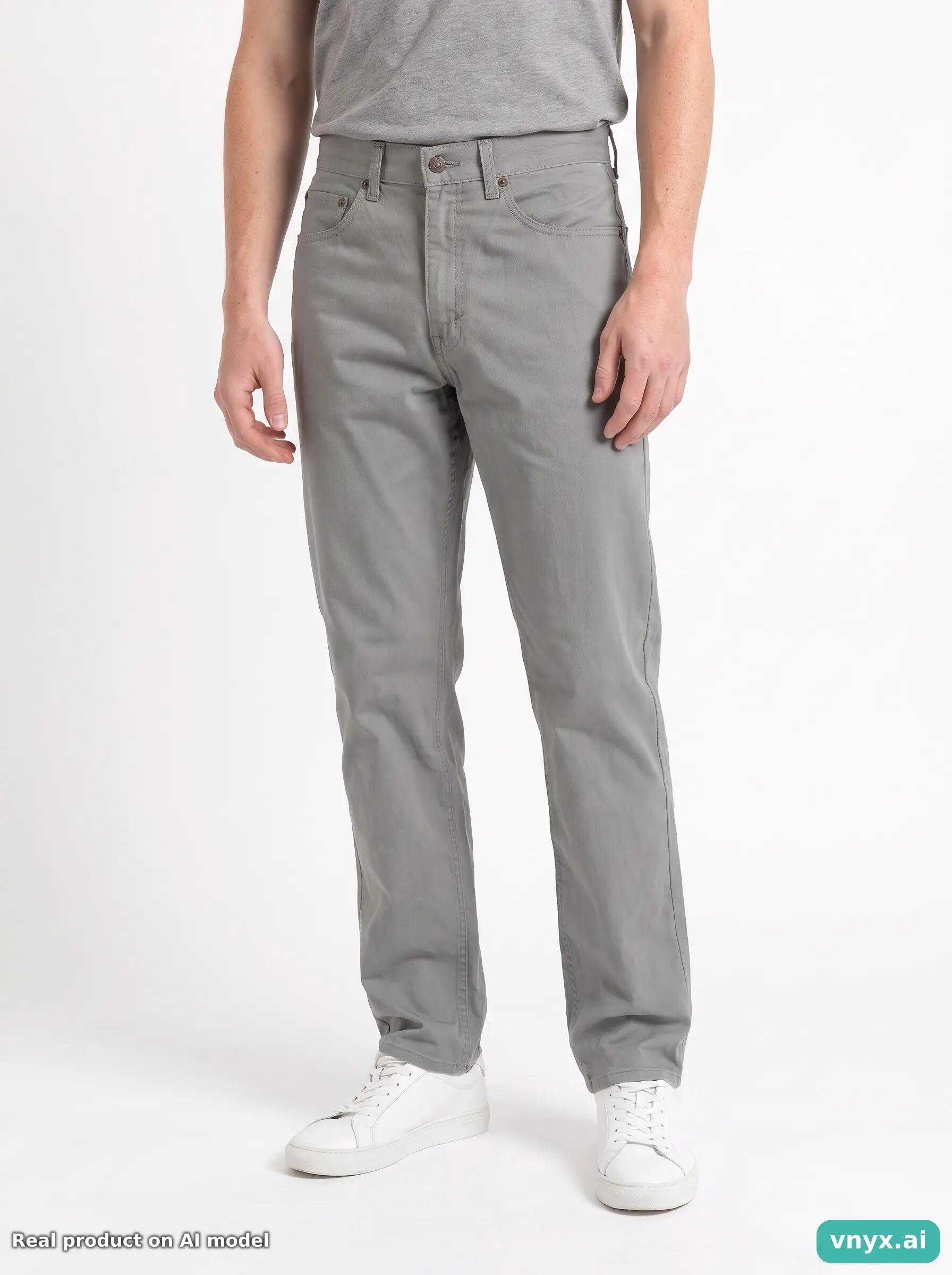 Second Life - Vintage LEVI STRAUSS & CO. Grey Jeans Men W30 L34 5/6