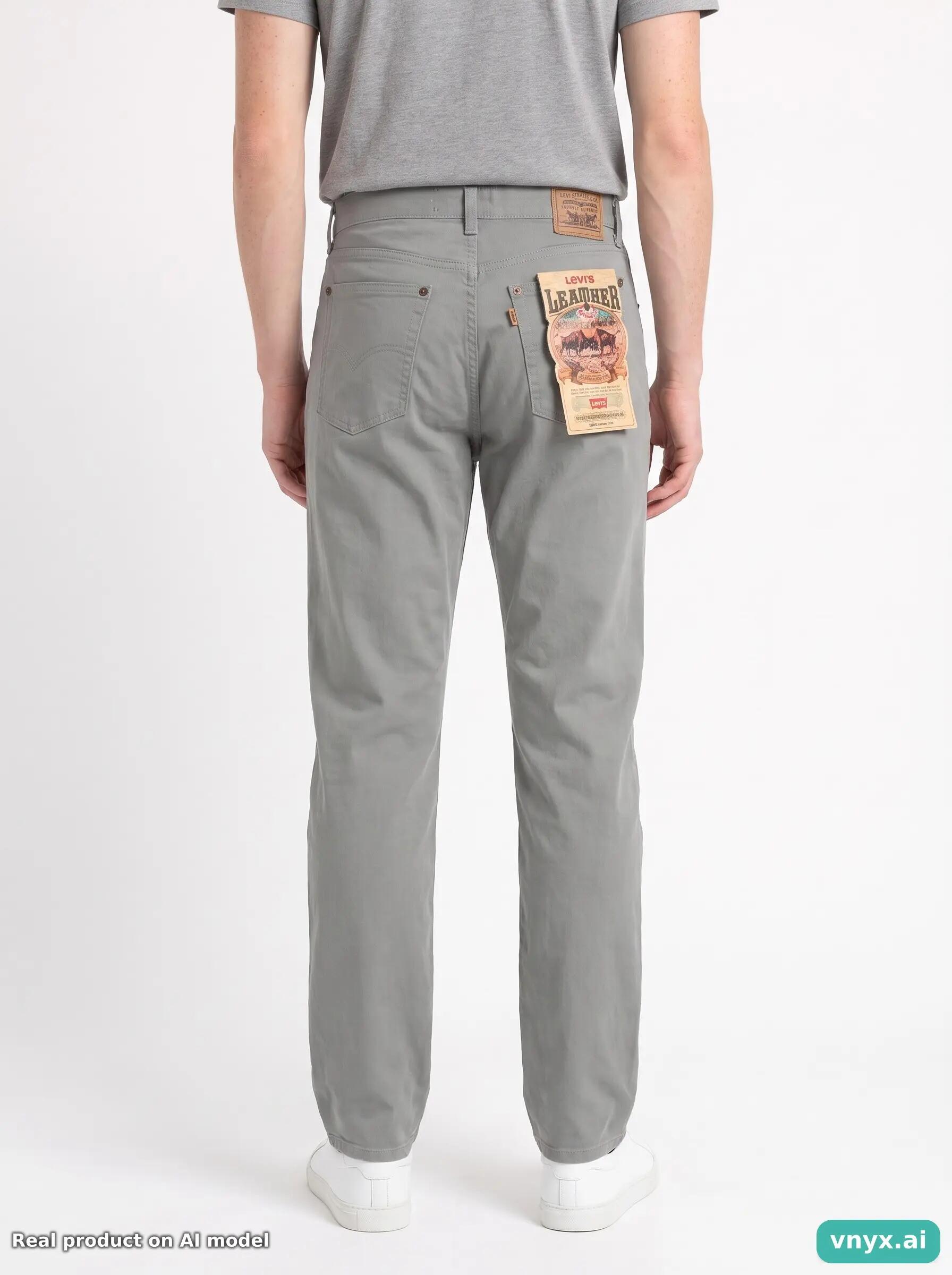 Second Life - Vintage LEVI STRAUSS & CO. Grey Jeans Men W30 L34 2/6