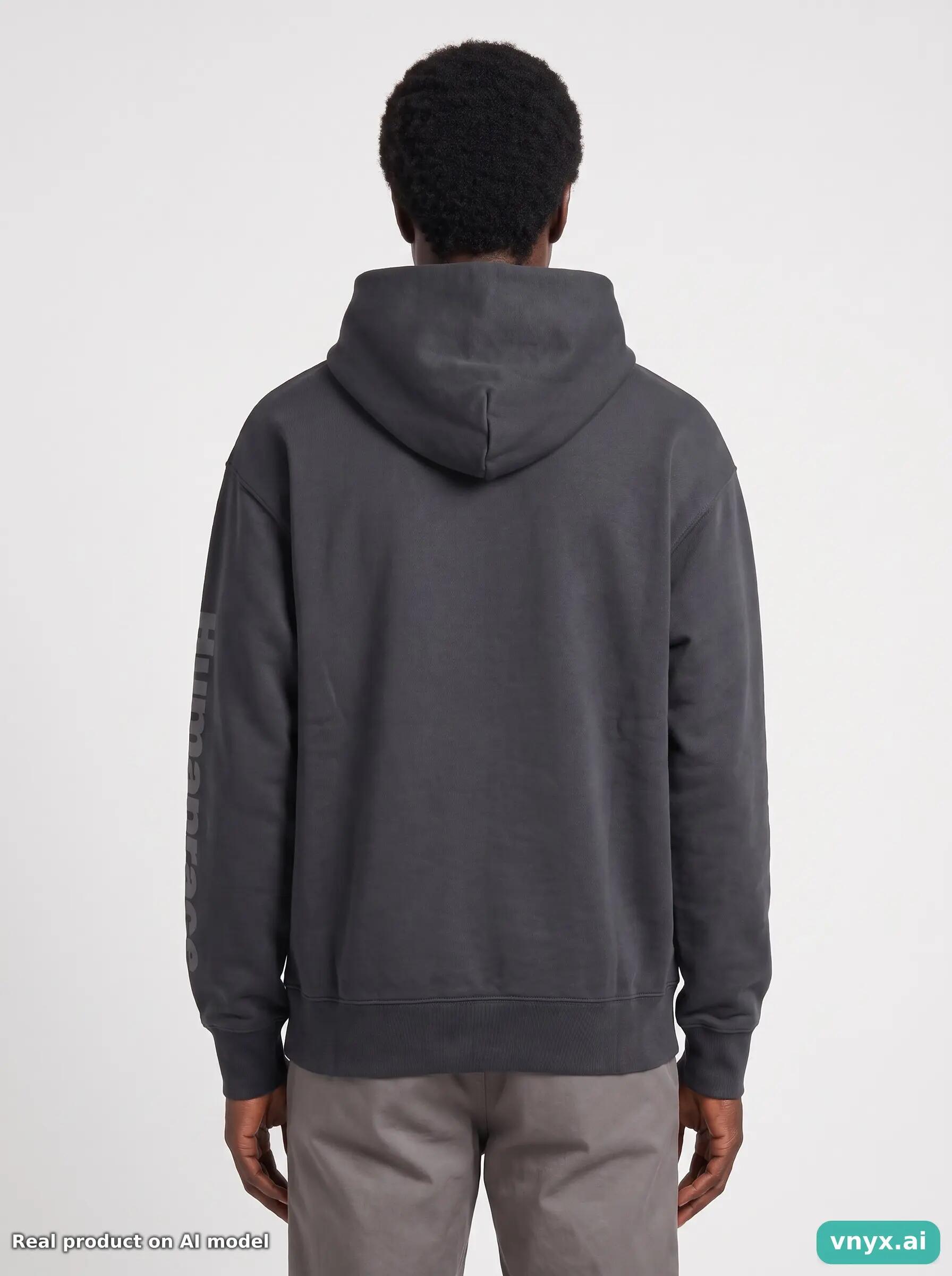 Second Life - Vintage Adidas Black Hoodie Men L 2/5