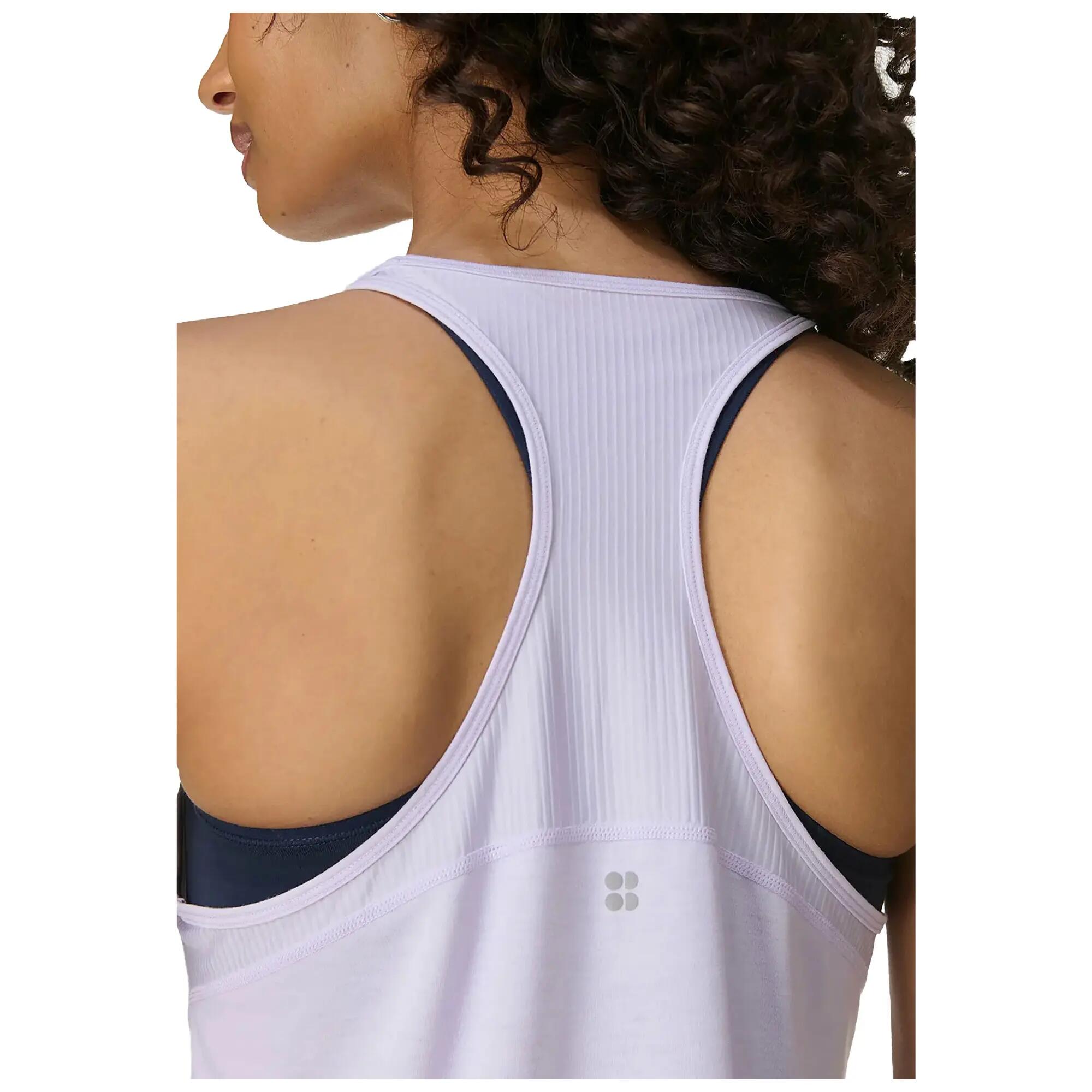 Breathe Easyhardlooptanktop voor dames (Paarse heide) 4/4