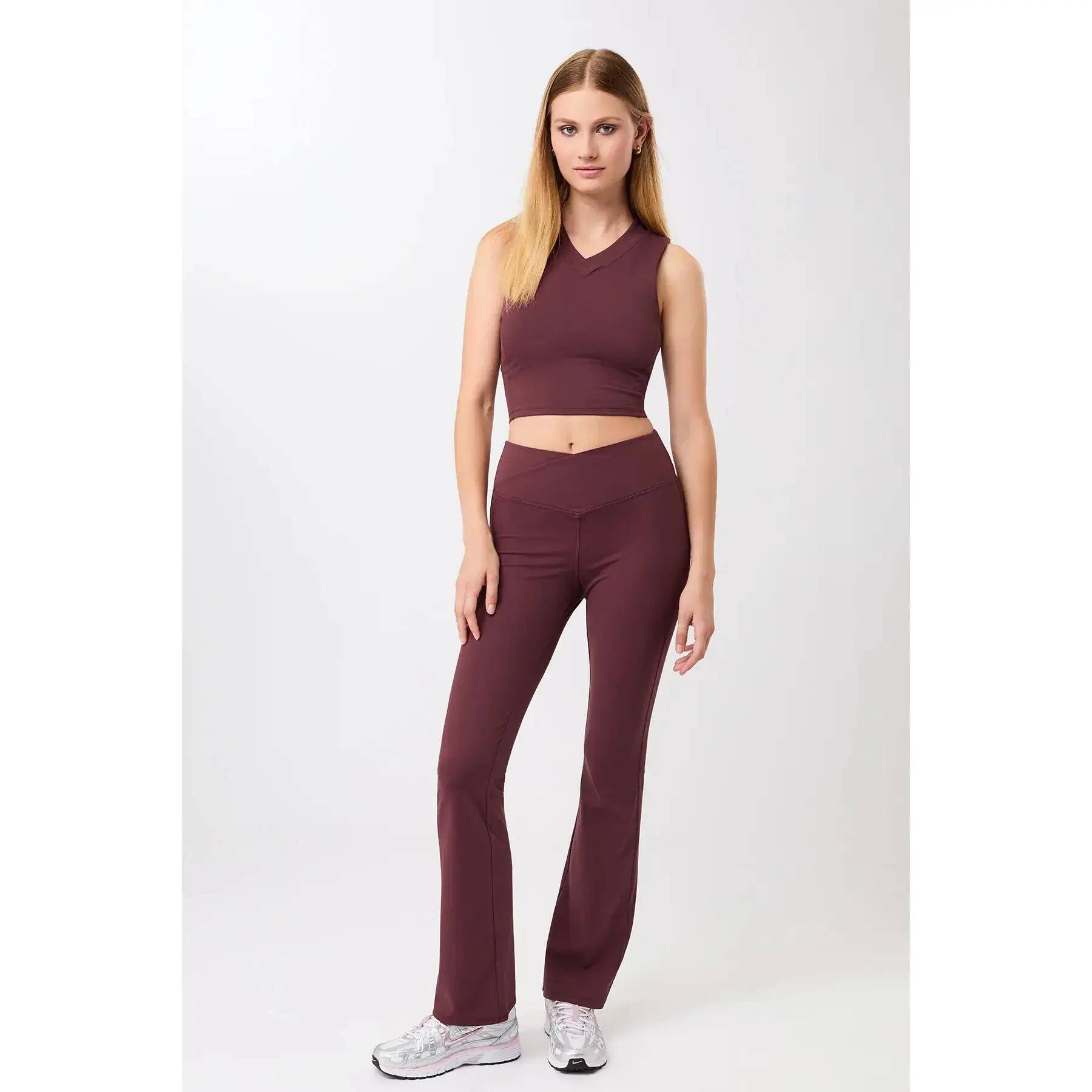 Camiseta sin mangas corta cuello V mujer Mandala 5/5