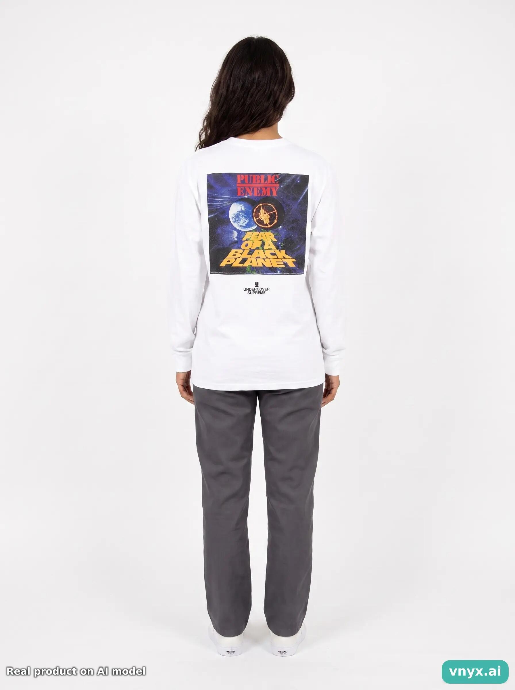 Second Life - Undercover Supreme Long Sleeve in White size L Long-Sleeved Top 5/5