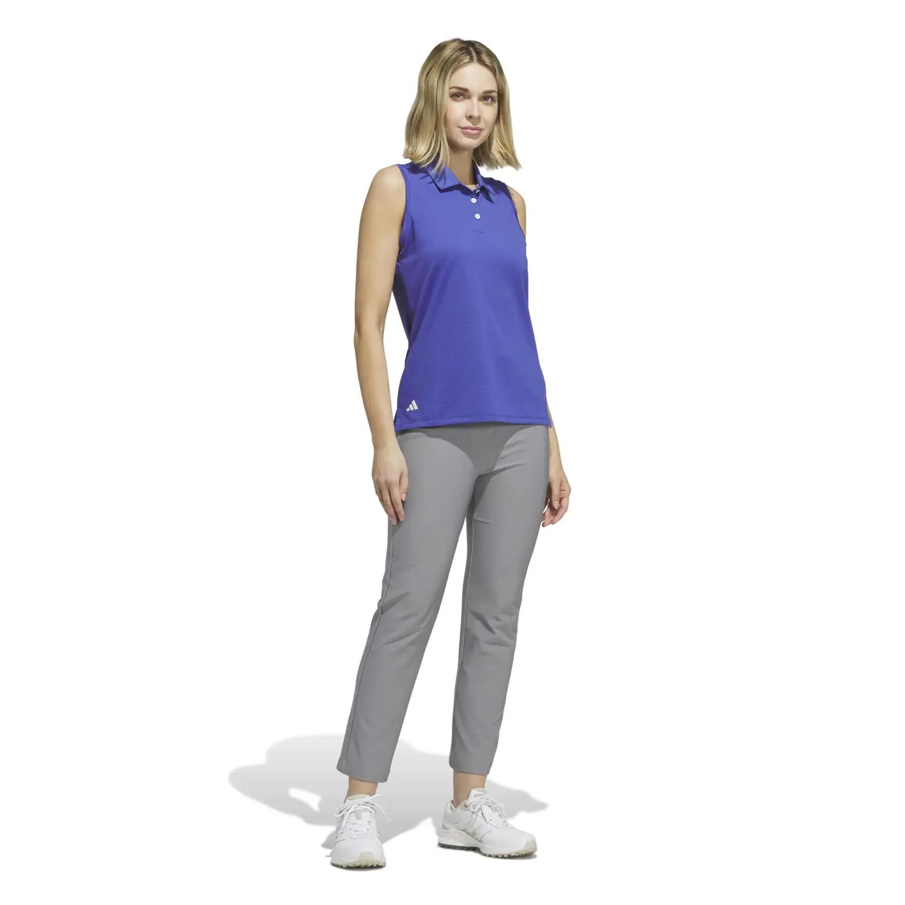 Polo sans manches femme adidas Ottoman 3/6