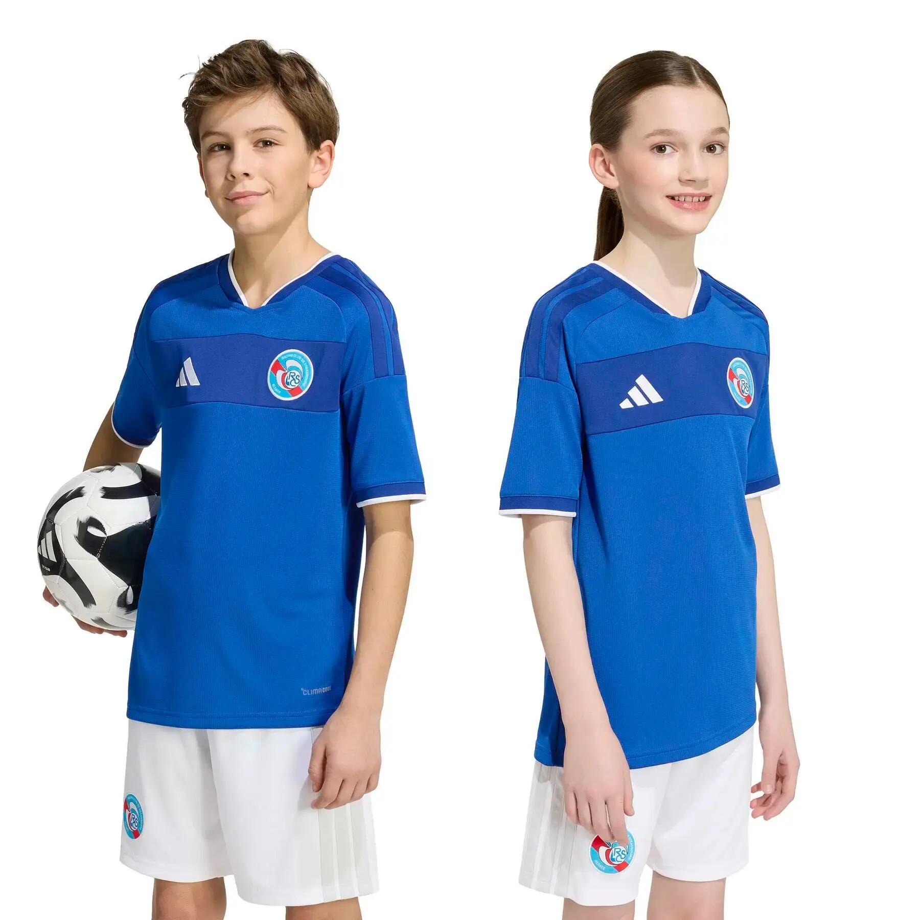 Camisola titular Criança RC Strasbourg 2026/27 4/7