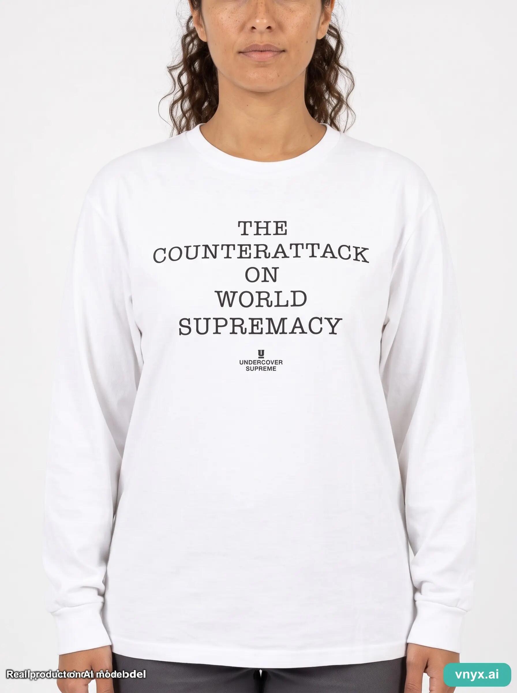 Second Life - Undercover Supreme Long Sleeve in White size L Long-Sleeved Top 2/5