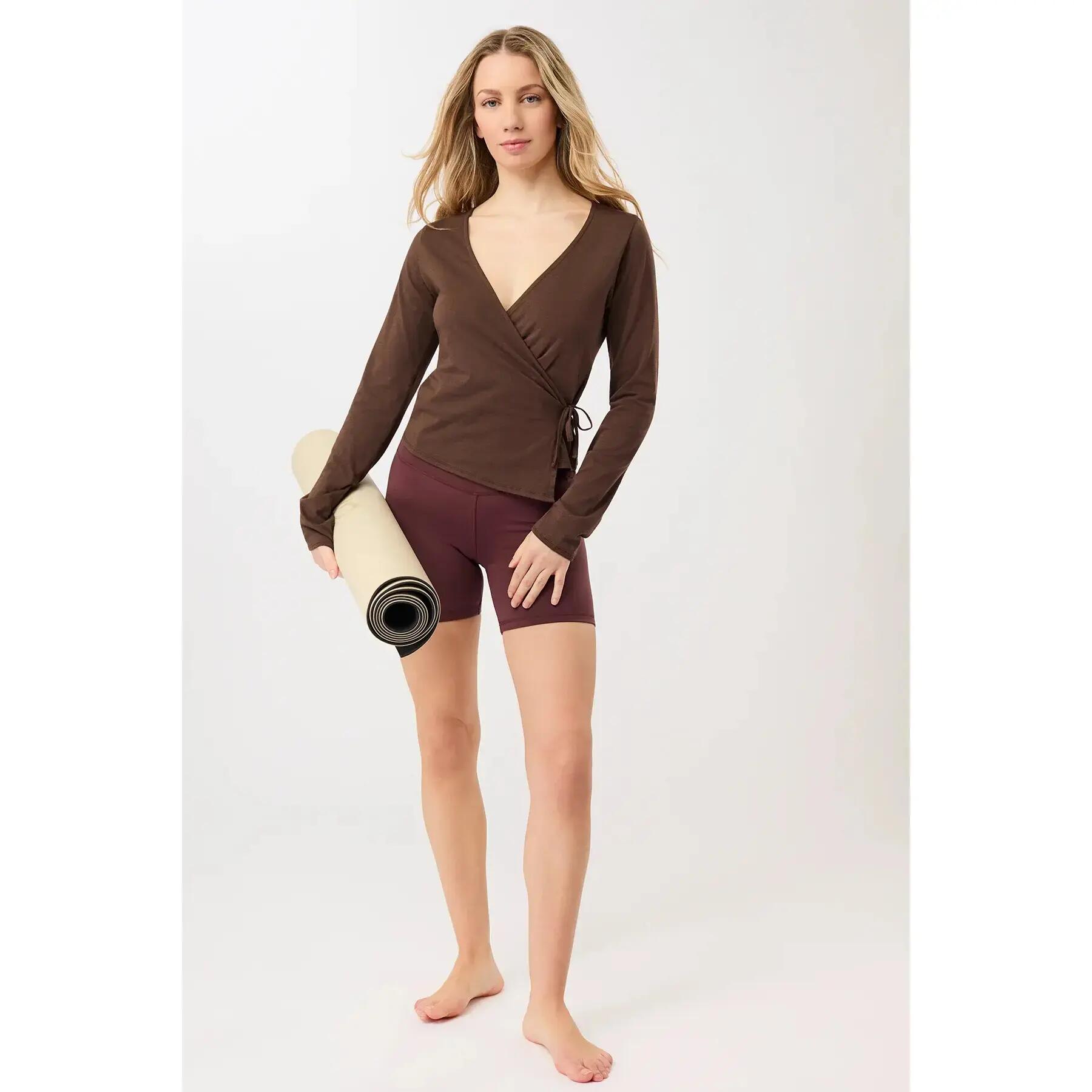 Camisola de Manga Longa Envolvente Mulher Mandala New Wrap 4/4