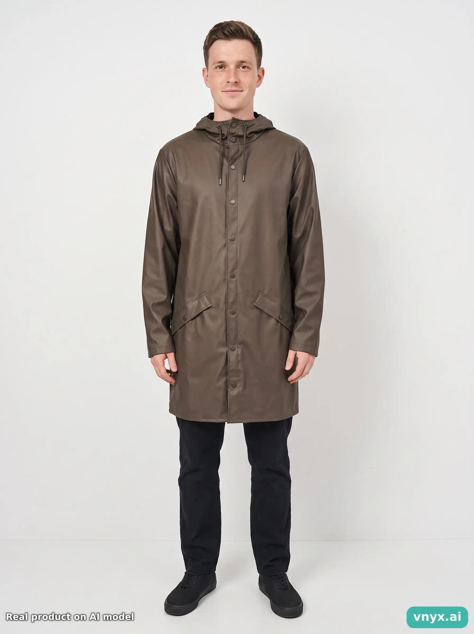 Second Life - Vintage RAINS Neutral Outdoor Jacket Men M 3/5