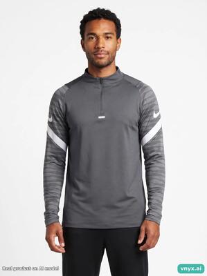Second life - vintage nike dark grey long sleeve men xl