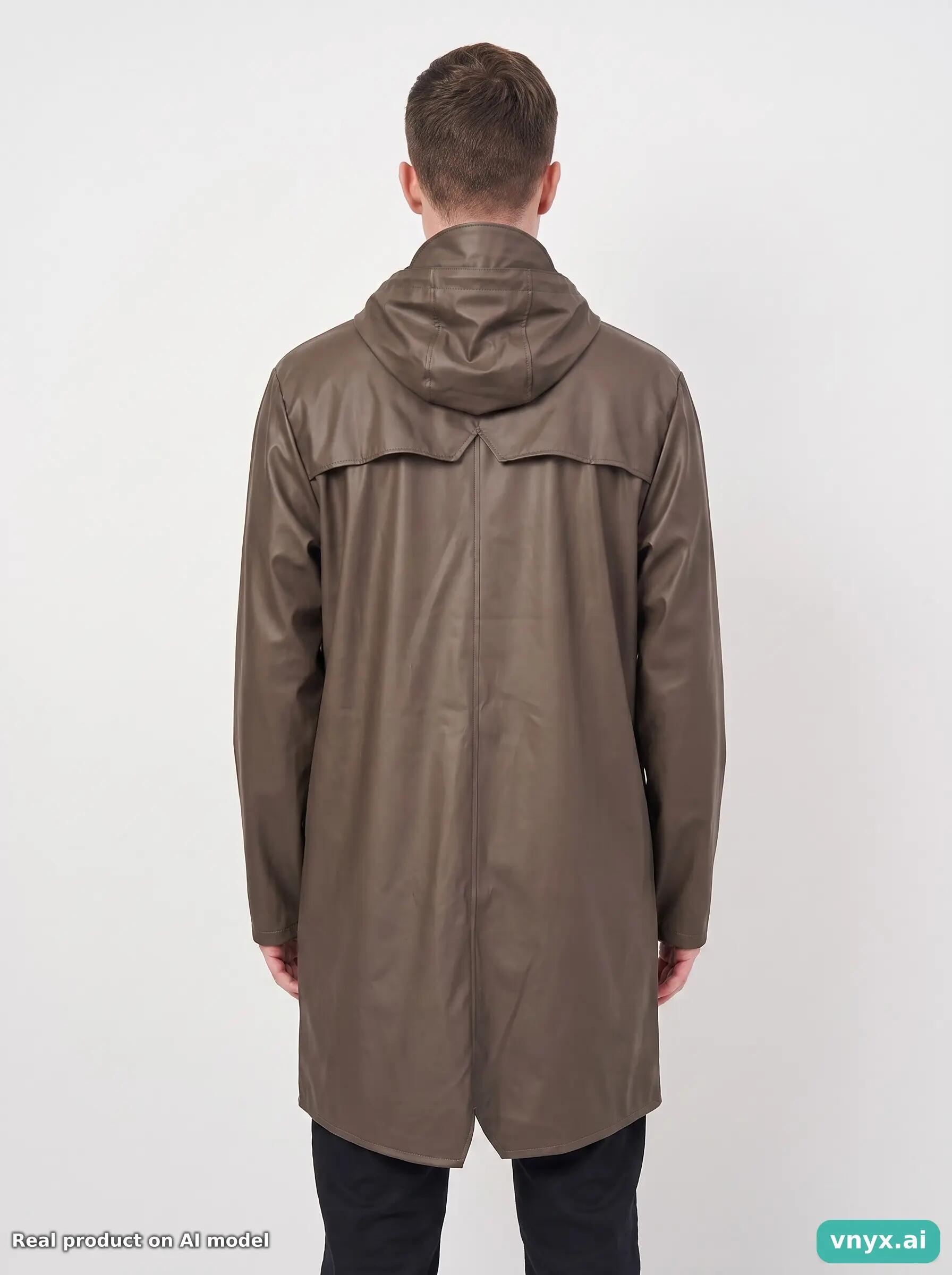 Second Life - Vintage RAINS Neutral Outdoor Jacket Men M 2/5
