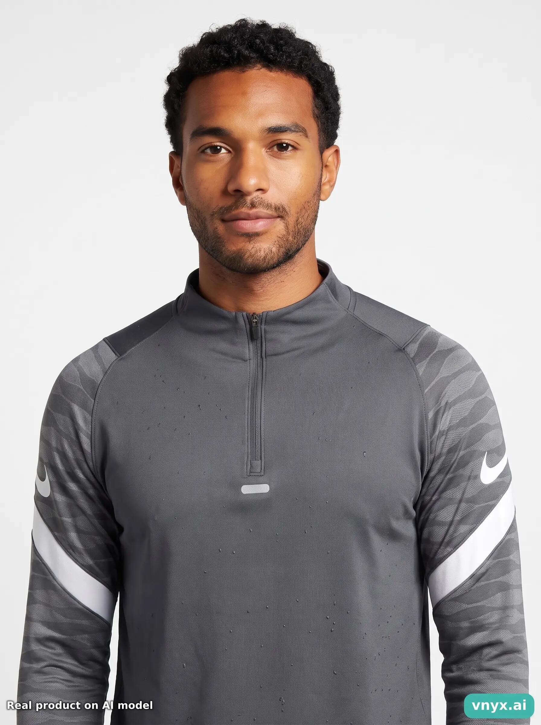 Second Life - Vintage Nike Dark Grey Long Sleeve Men XL 5/5