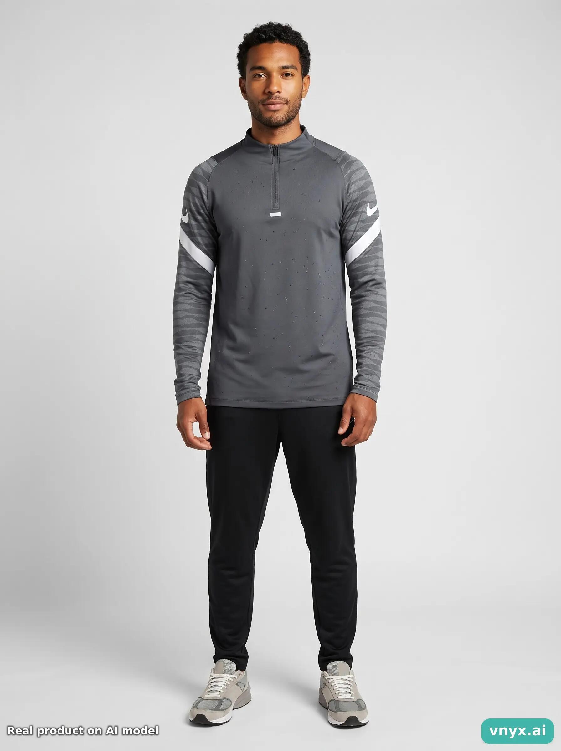 Second Life - Vintage Nike Dark Grey Long Sleeve Men XL 3/5